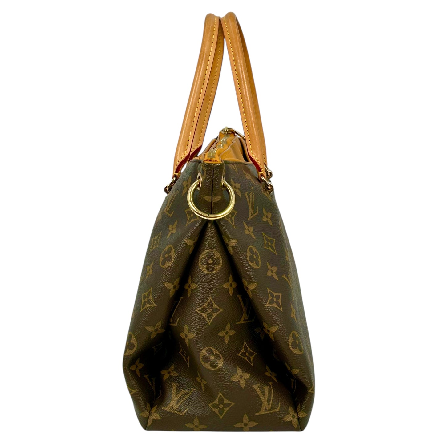 Louis Vuitton Monogram Pallas Safran 2way Hand Bag