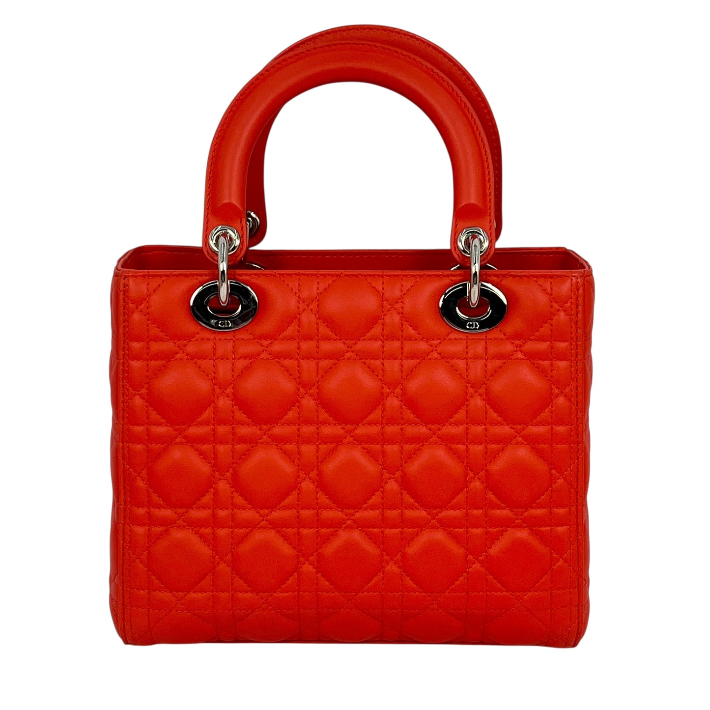 Dior Lady Dior 2way Bag - Orange