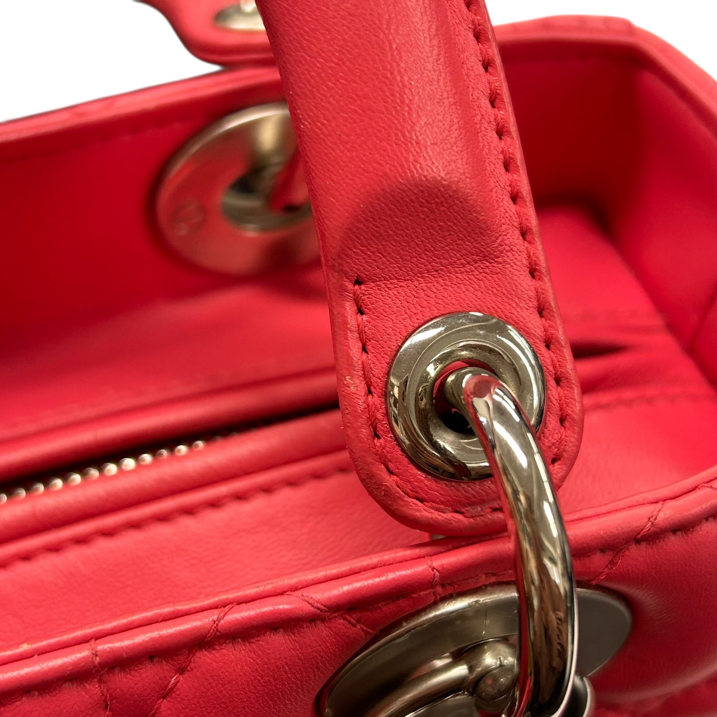 Dior Lady Dior 2way Bag - Pink