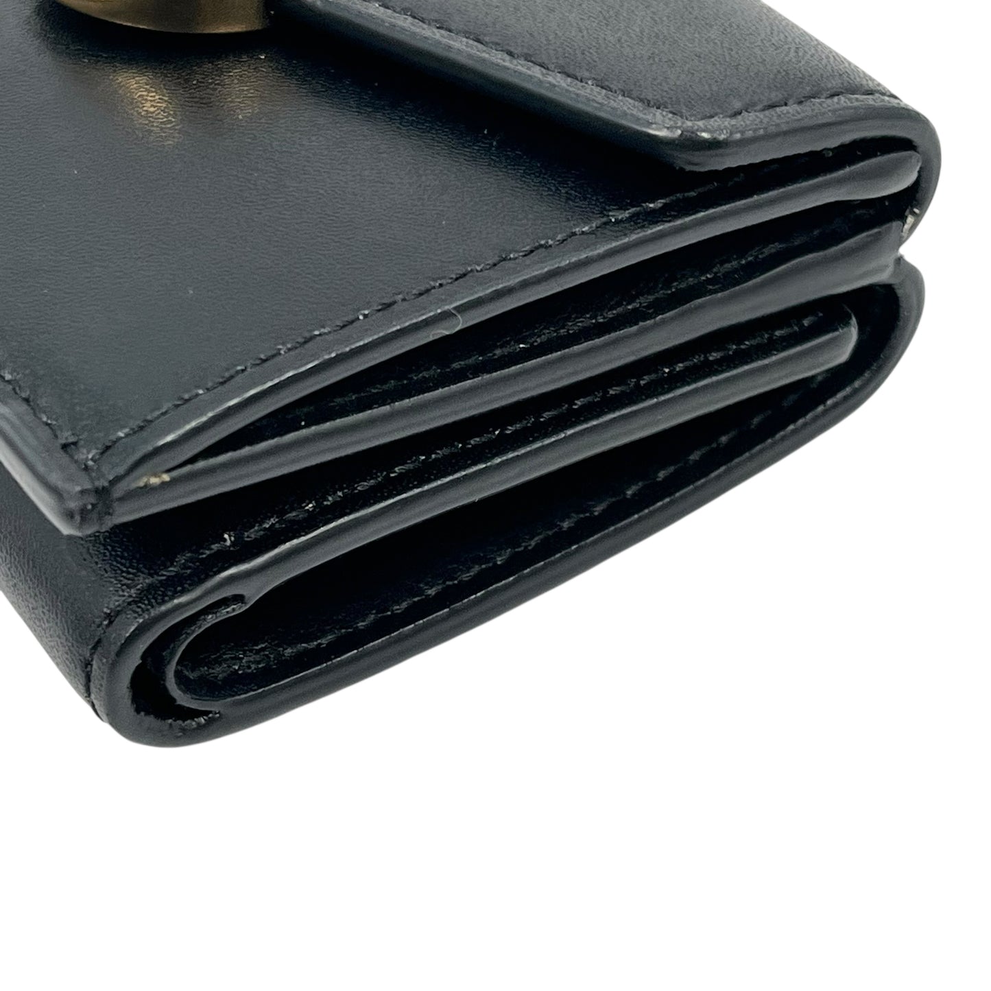 FENDI F Is Fendi Compact Wallet - Black