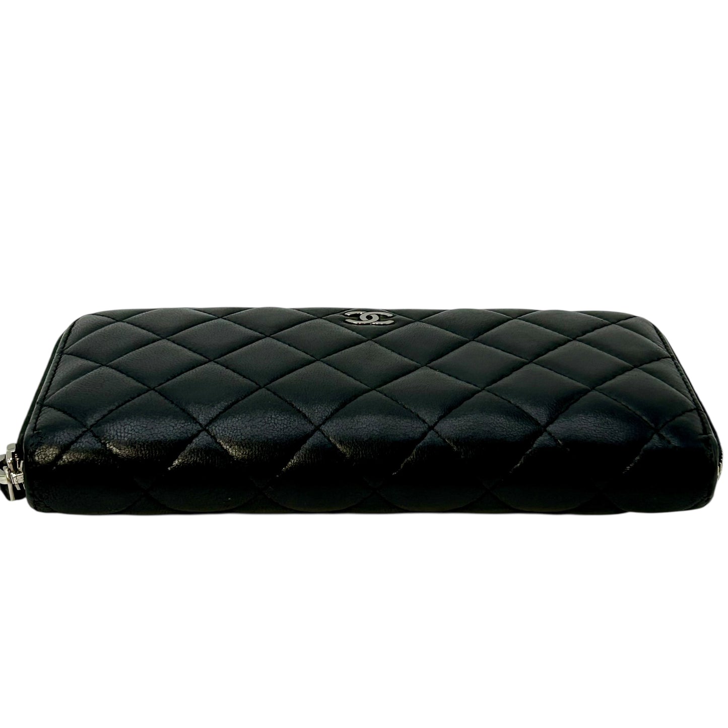 CHANEL Cambon Line Long Wallet - Black