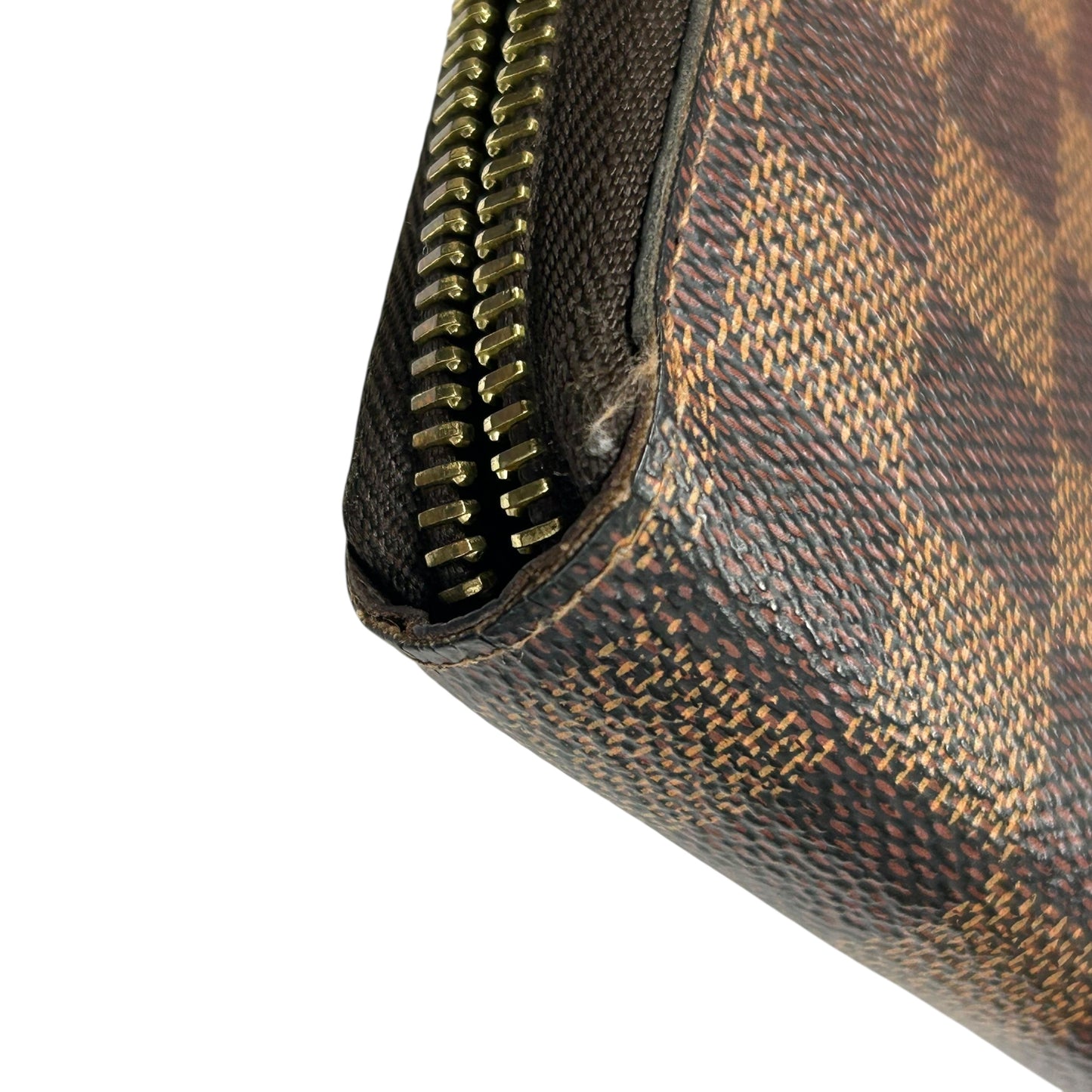Louis Vuitton Damier Graphite Zippy Long Wallet - Brown - CA2187