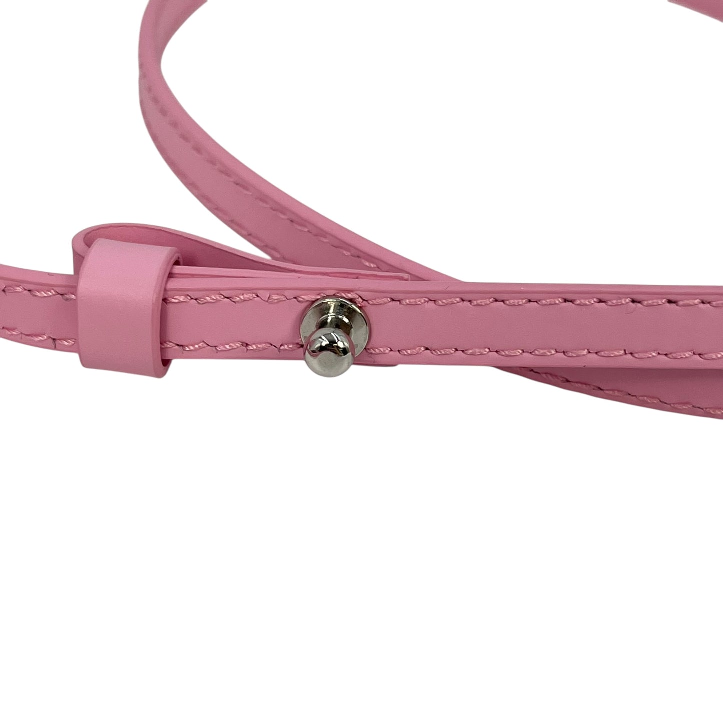 BALENCIAGA Navy Canvas XS Hand Bag - Pink
