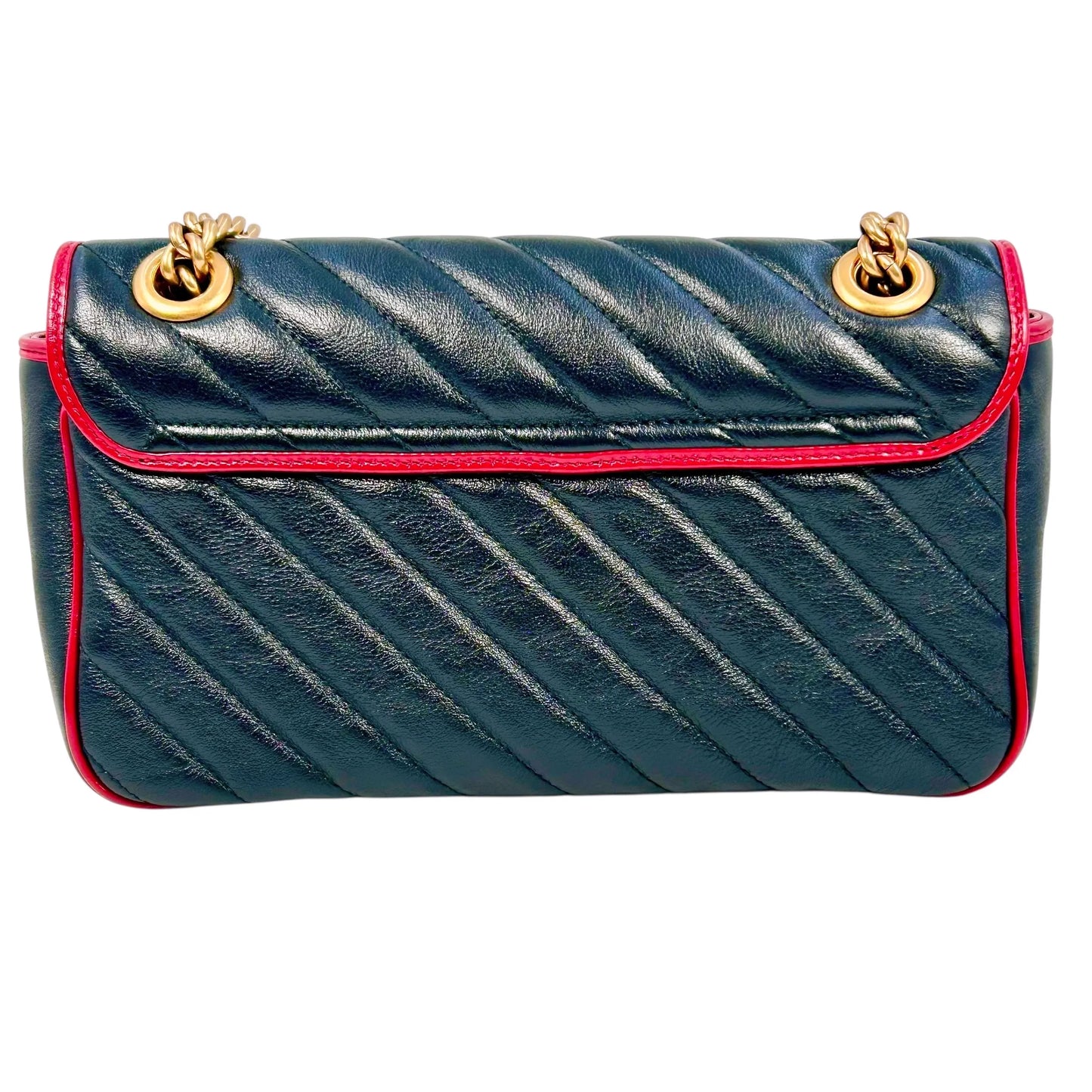 GUCCI GG Marmont Quilted Chain Shoulder Bag