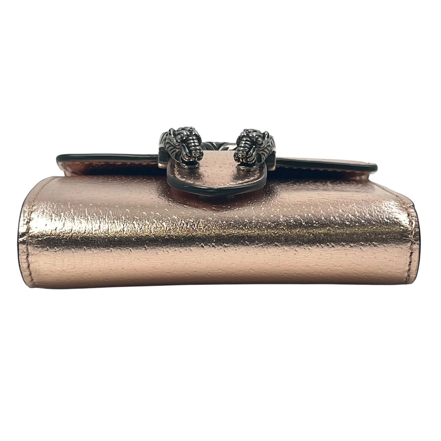 GUCCI Dionysus Compact Wallet - Pink Gold