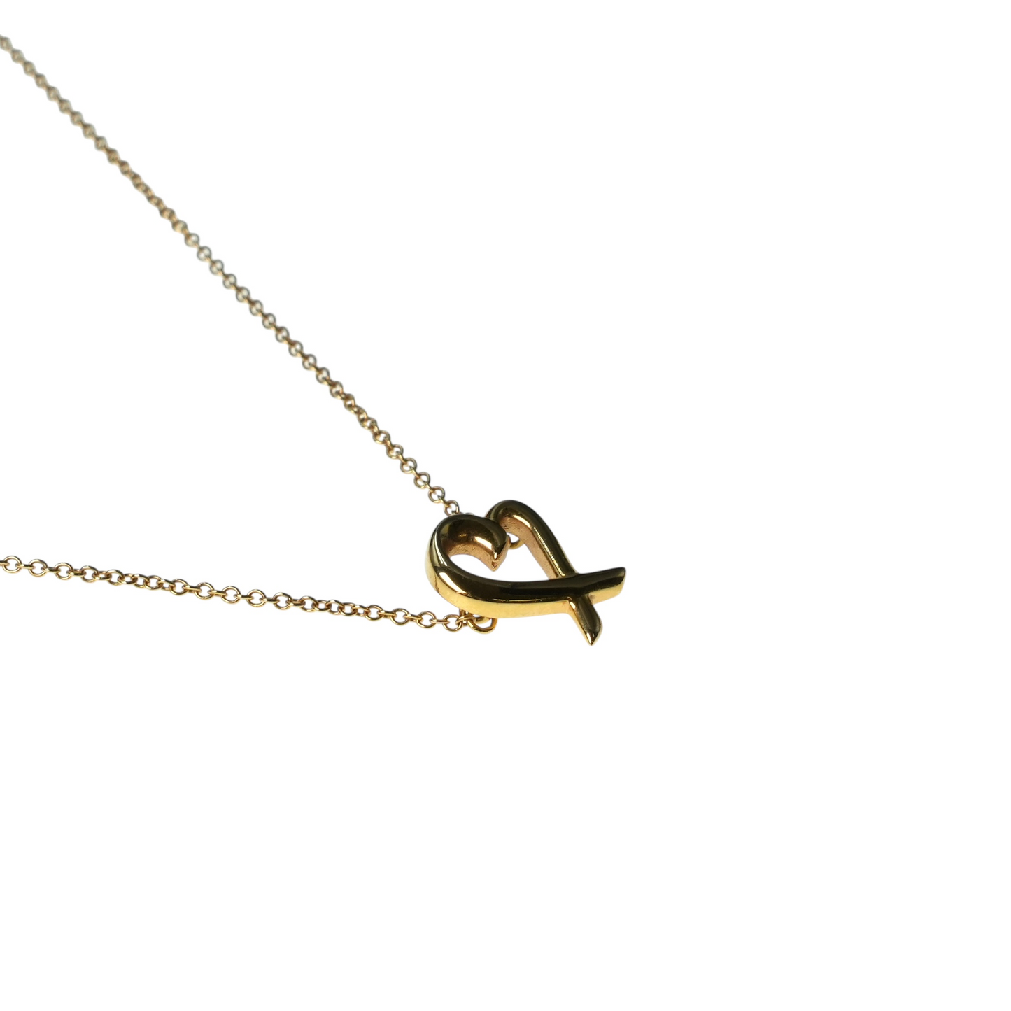 Tiffany Loving Heart Pendant Necklace