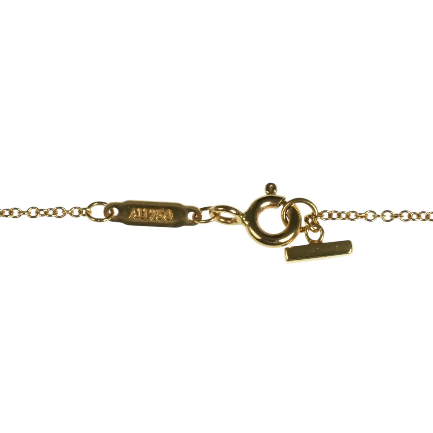 Tiffany T Smile Large Necklace 18KYG