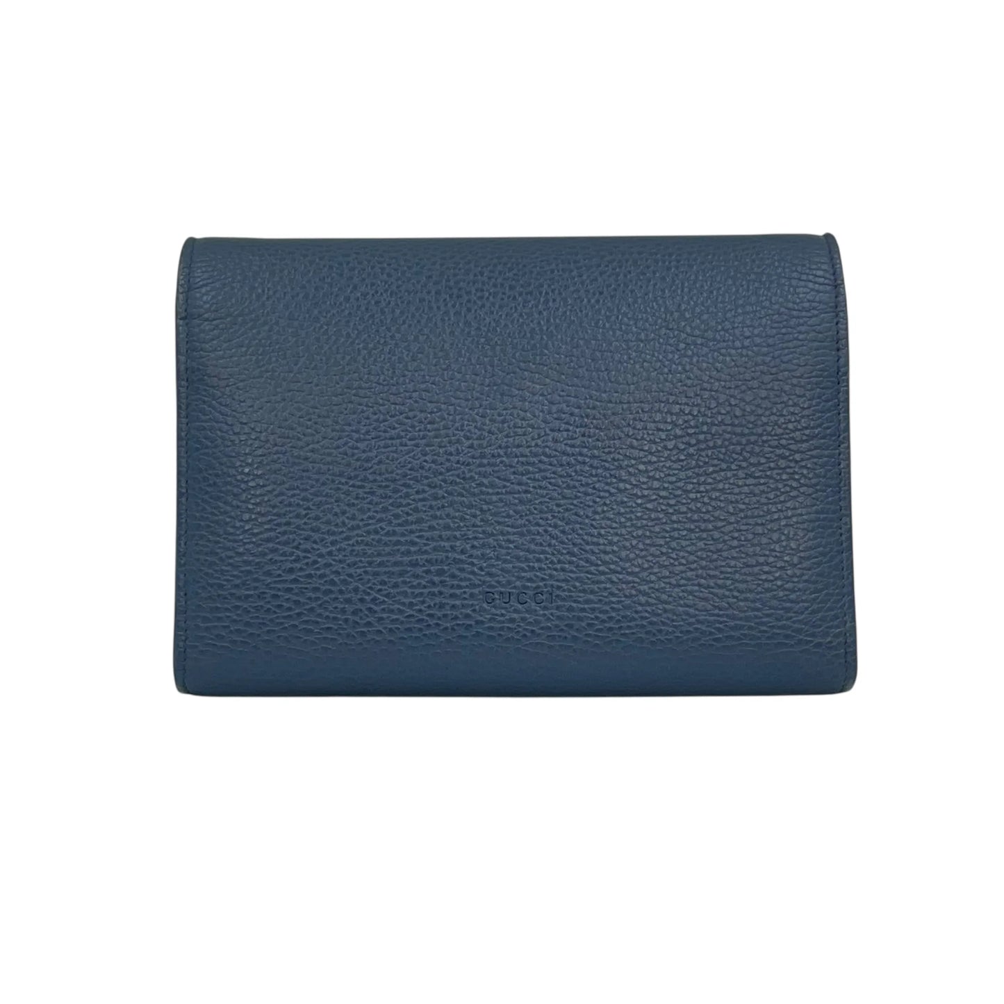 GUCCI Dionyasus Chain Shoulder Bag Chain Wallet - Blue