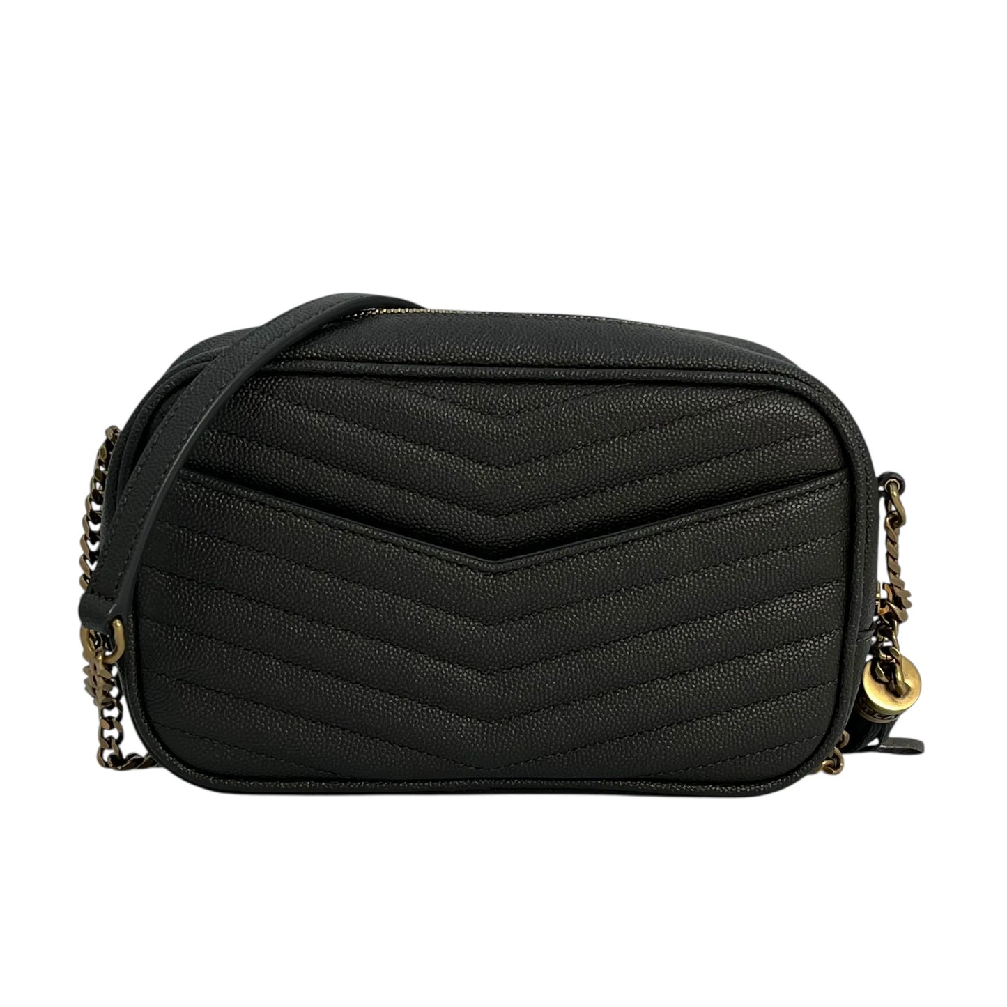 Saint Laurent Lou Mini Shoulder Bag - Darkgray