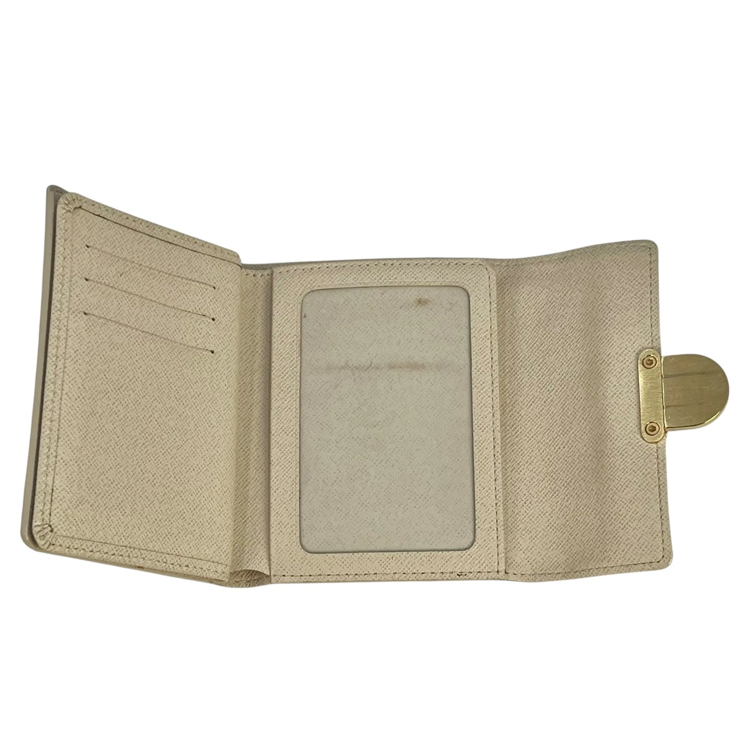 Louis Vuitton Damier Portefeuille Koala Compact Wallet - White