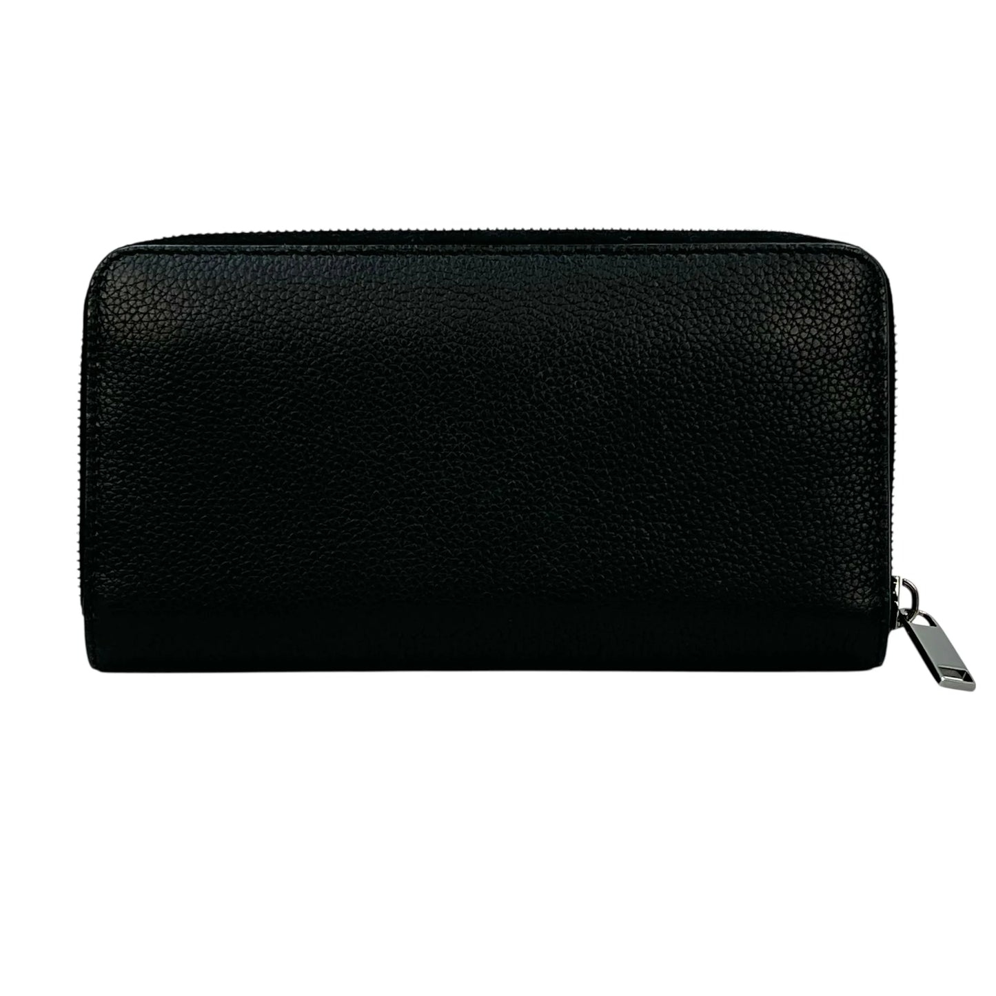Dior CD Icon Round Zipper Long Wallet - Black