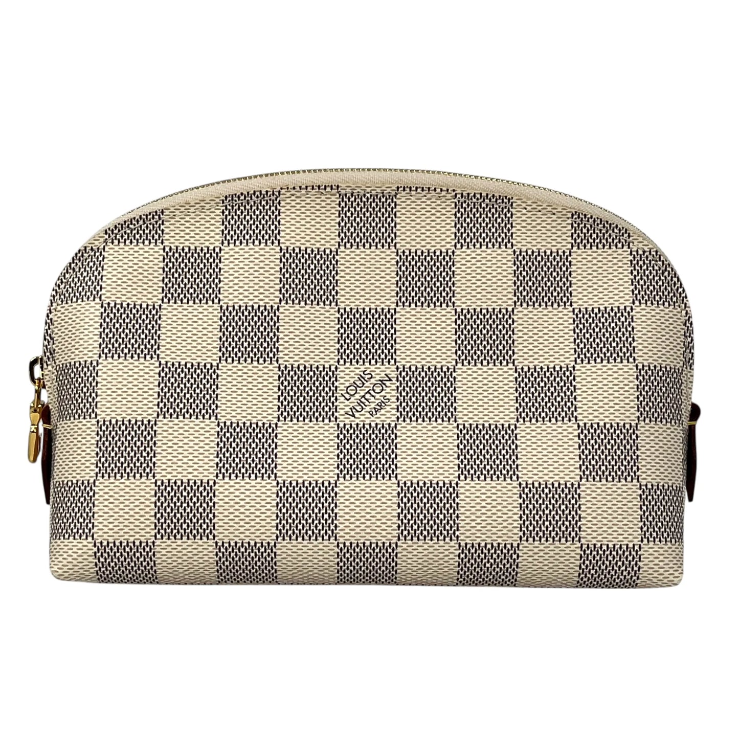 Louis Vuitton Damier Azur Pochette Cosmetic Pouch - White