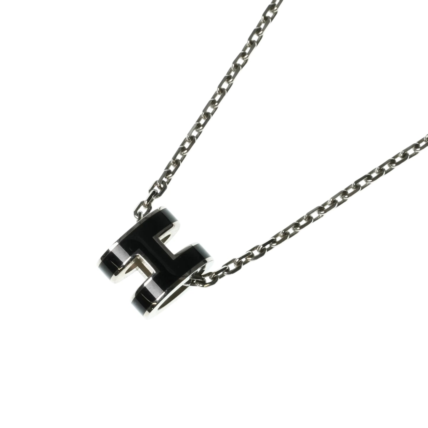 Hermès Mini Pop Ash Necklace Black