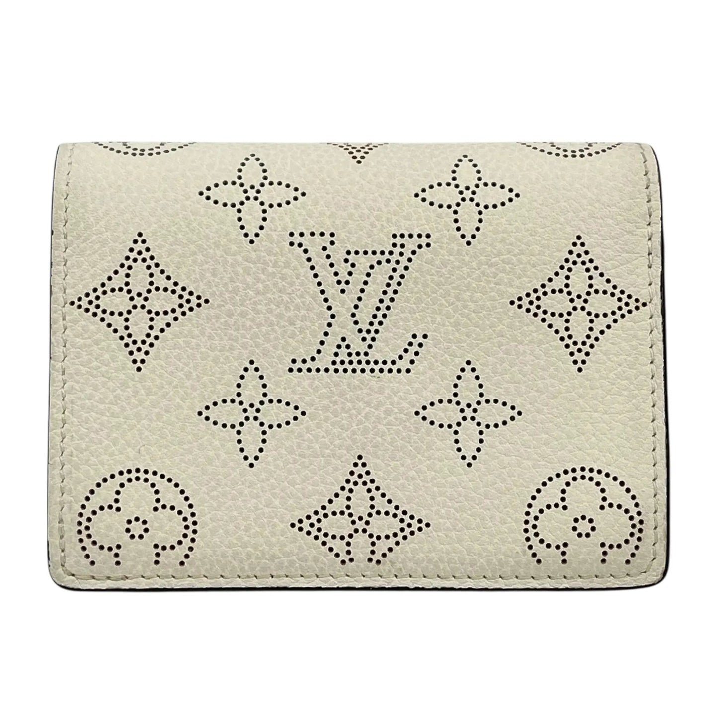 Louis Vuitton Portefeuille Clea Compact Wallet - White