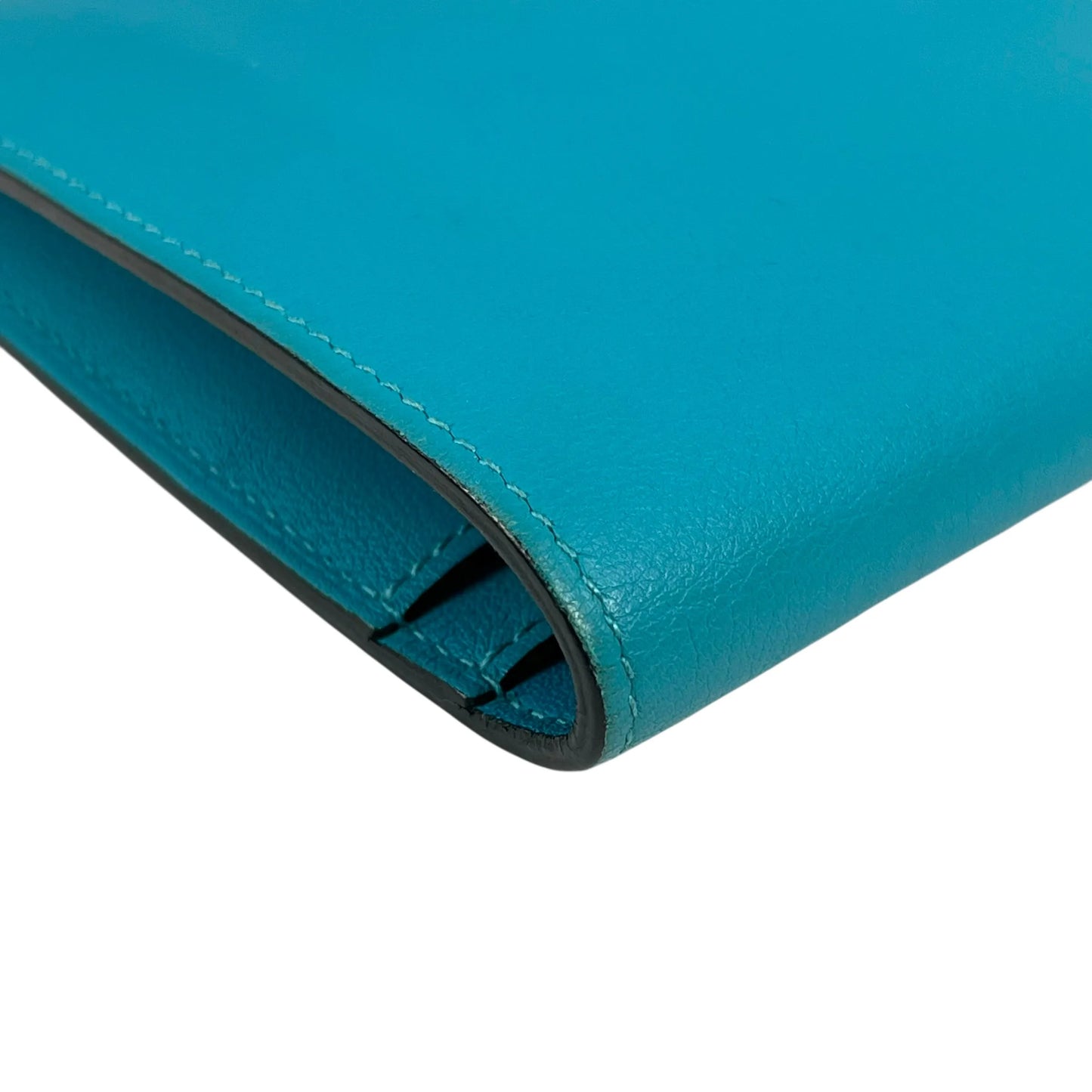 Hermes Dogon GM Bi-Fold Long Wallet - Turquoise