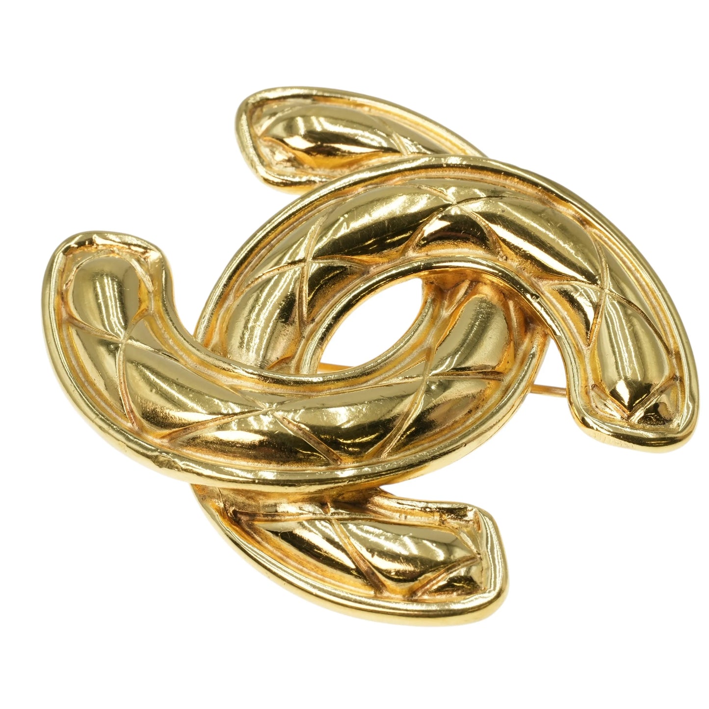 CHANEL CC Logo Brooch Accessories - Gold Plated