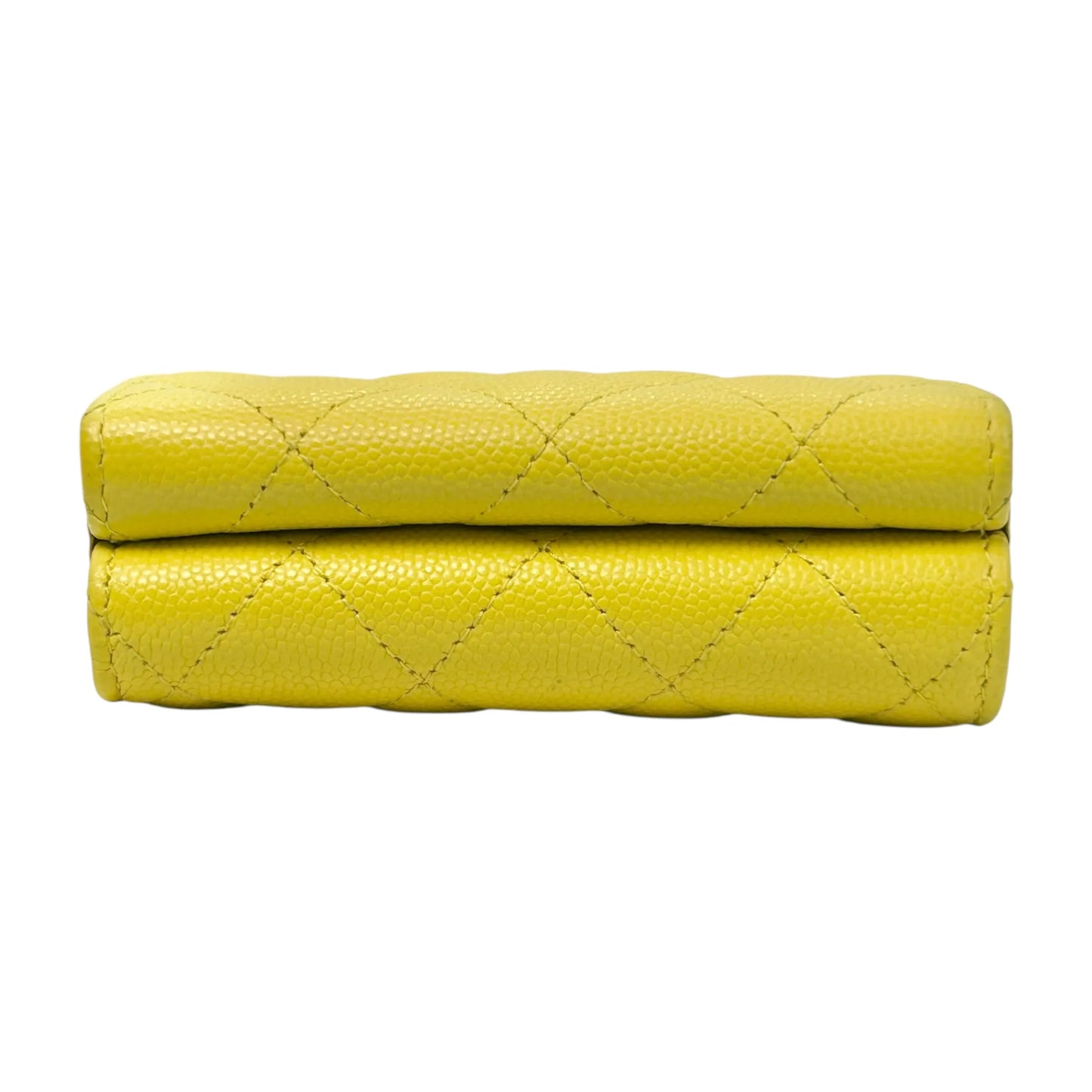 CHANEL Materasse Small Compact Wallet - Yellow