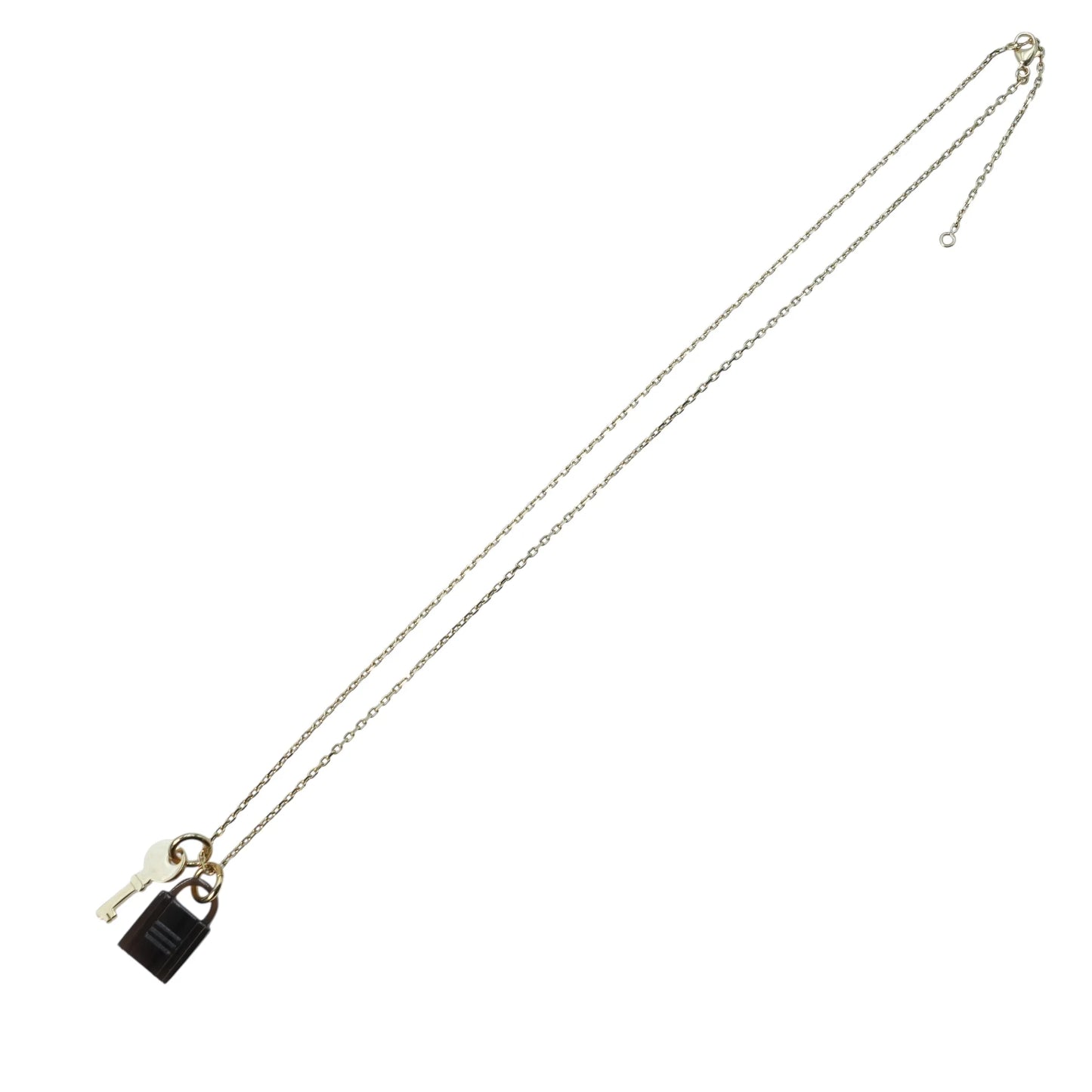 Hermès Amulettes Padlock PM Necklace - Gold Plated