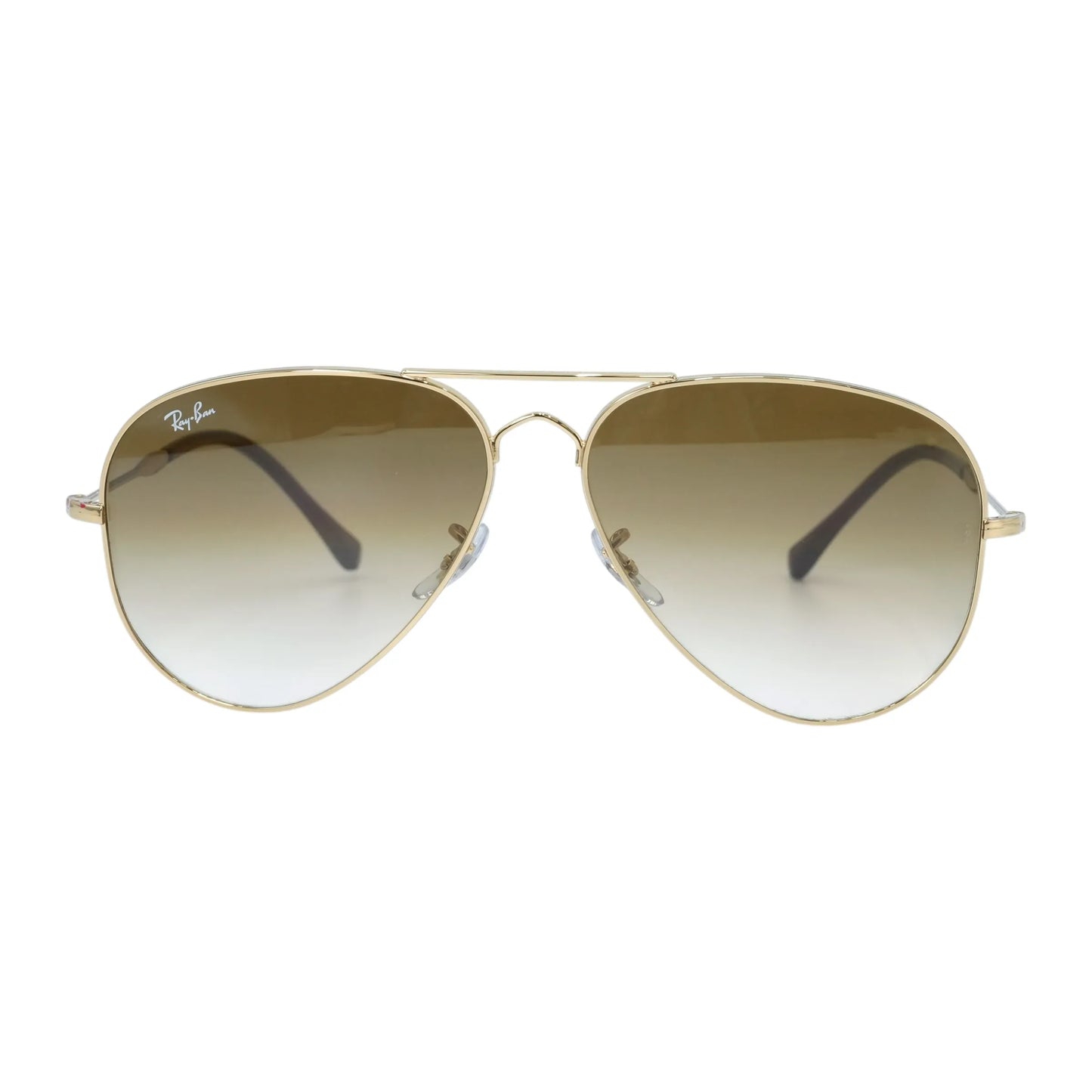 Ray-Ban Gold Frame Sunglasses - Brown - 34070