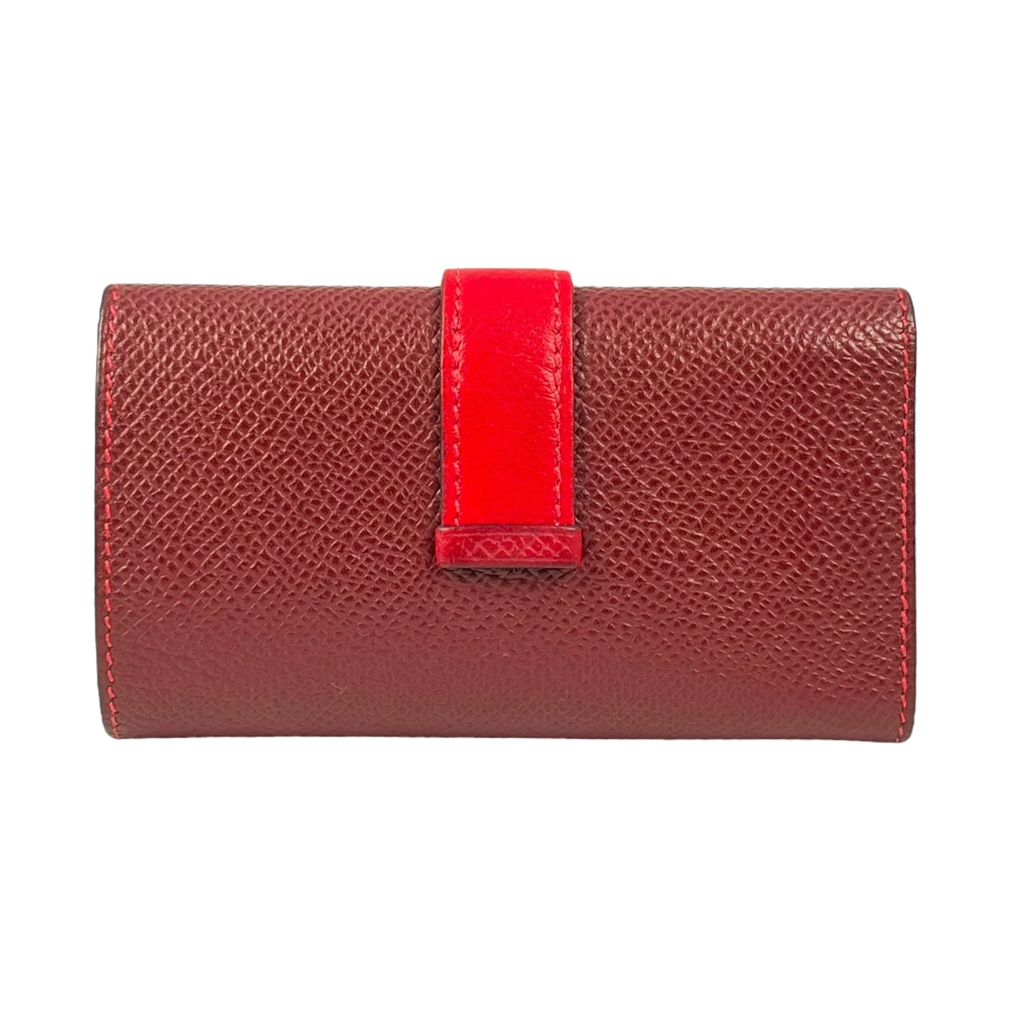 Hermès Bearn Key Case - Rouge Red