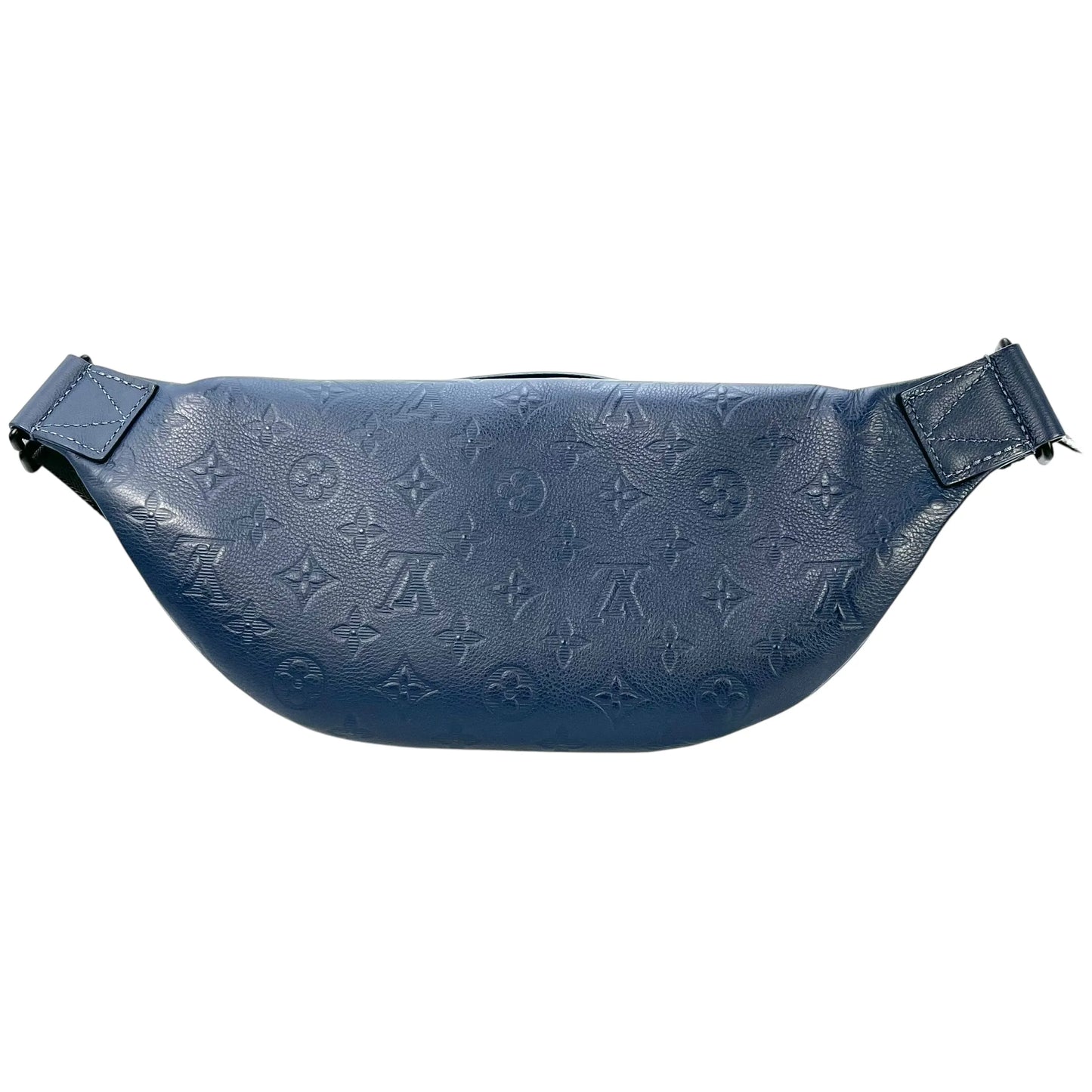 Louis Vuitton Monogram Shadow Discovery Bum Bag Body Bag - Navy