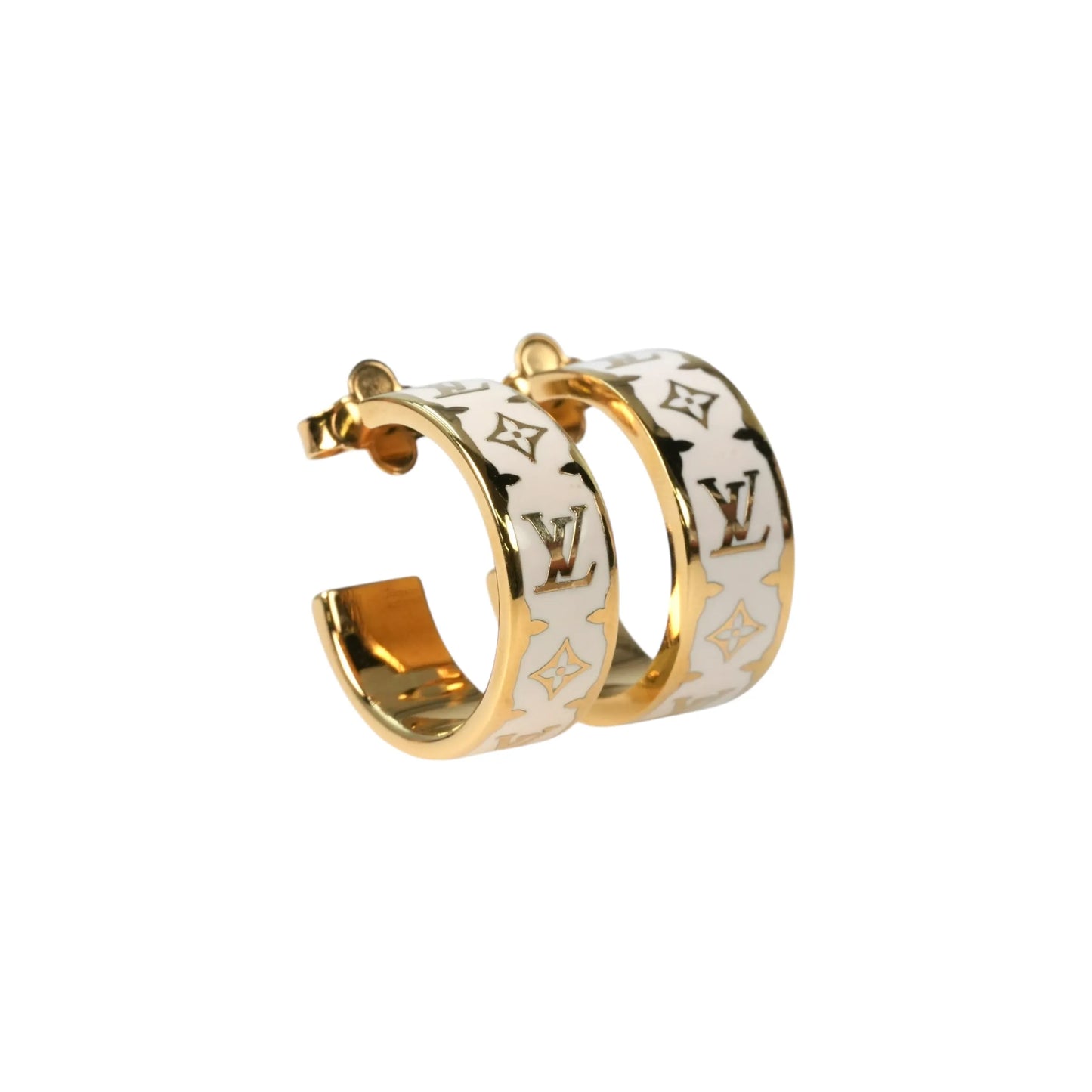 Louis Vuitton Nano Gram Earring - Enamel