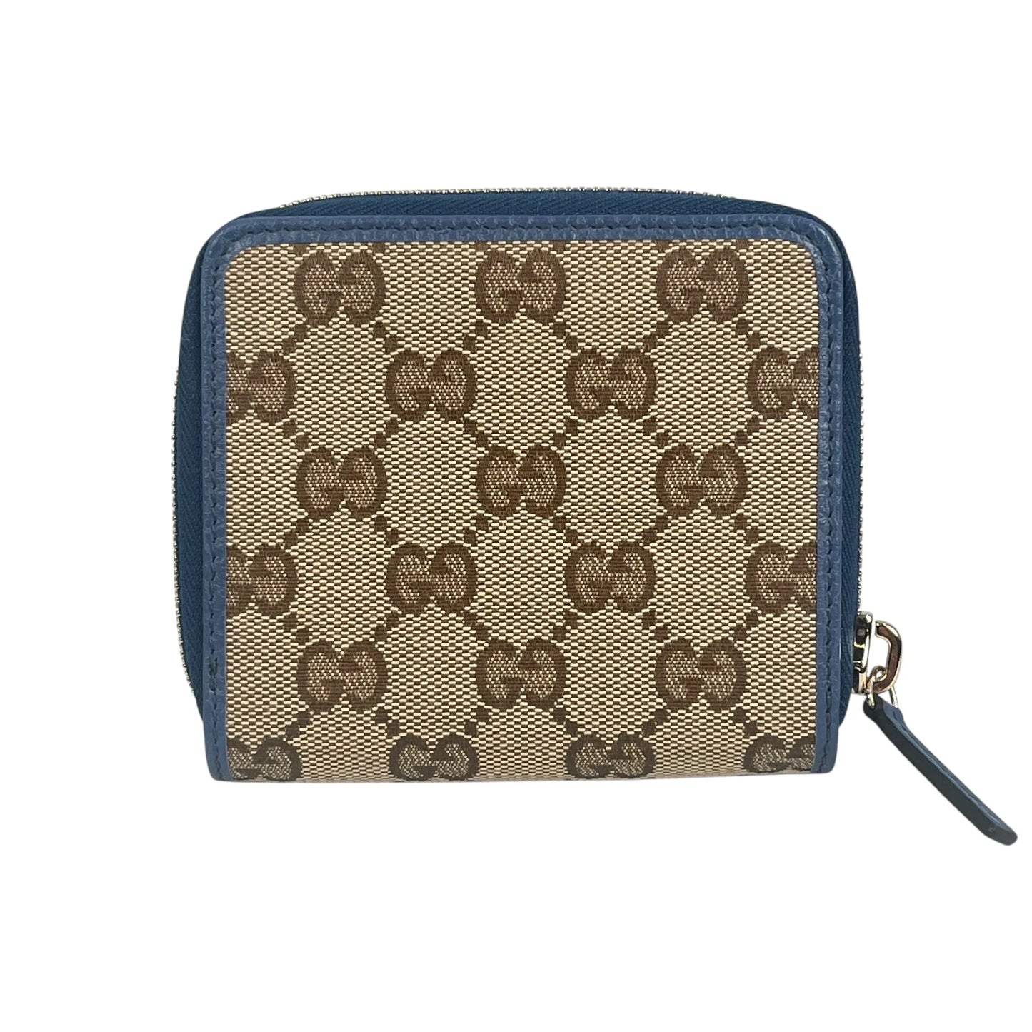 GUCCI GG Canvas Compact Wallet - Brown