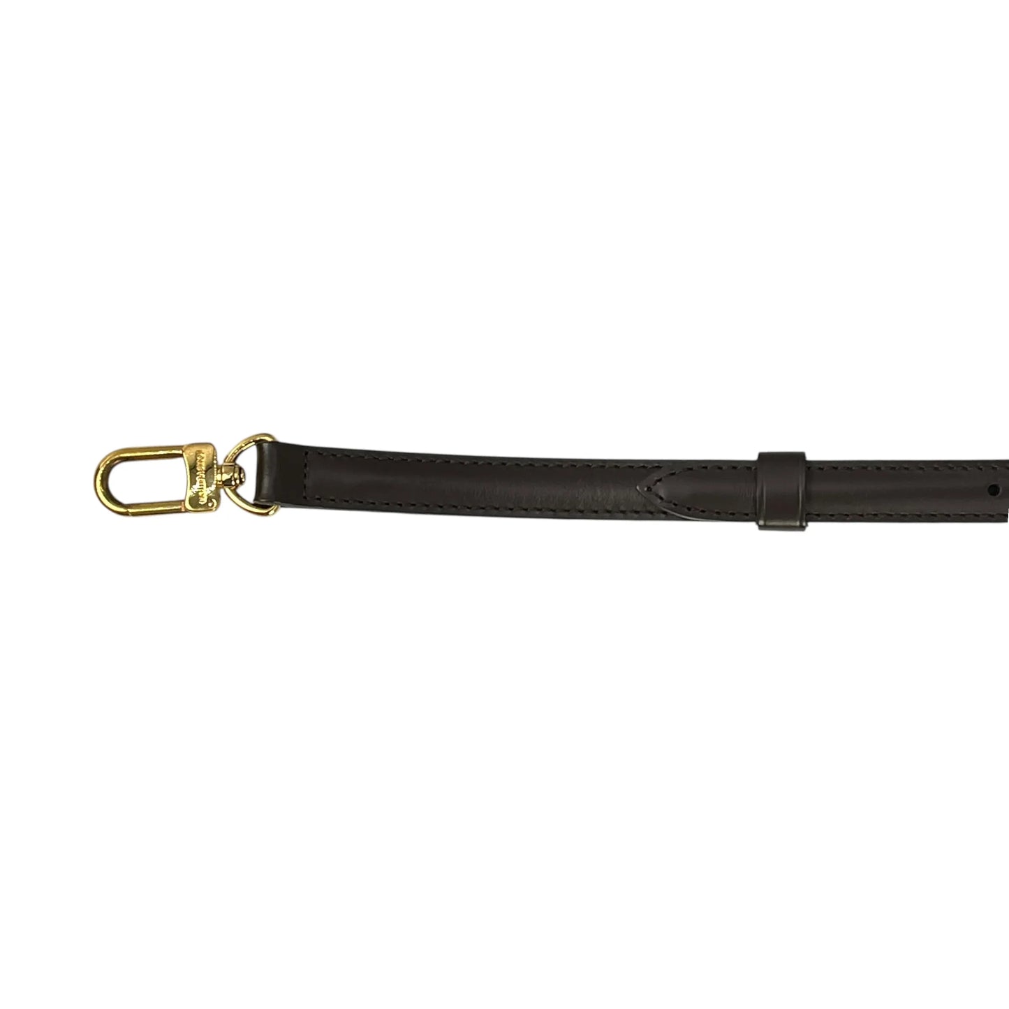 LOUIS VUITTON Leather Shoulder Strap - Darkbrown - 34941