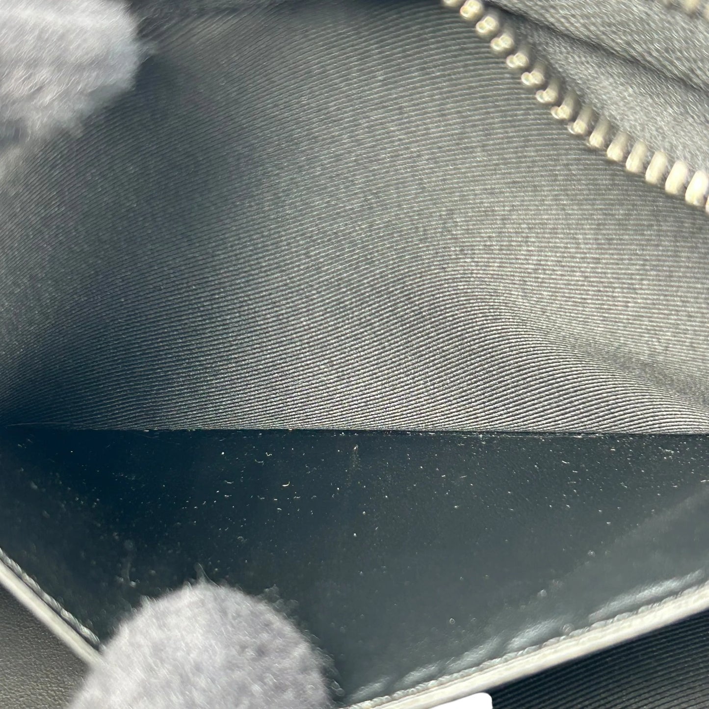 Louis Vuitton Monogram Eclipse Reverse Double Phone Case Shoulder Bag - Black × Gray