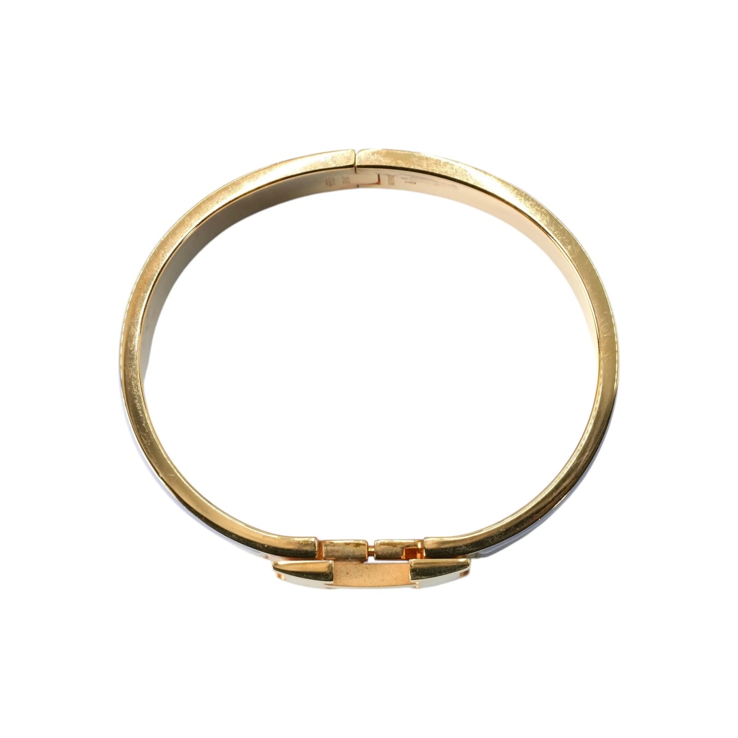 HERMES Clic Clac H Bracelet - Yellow Gold