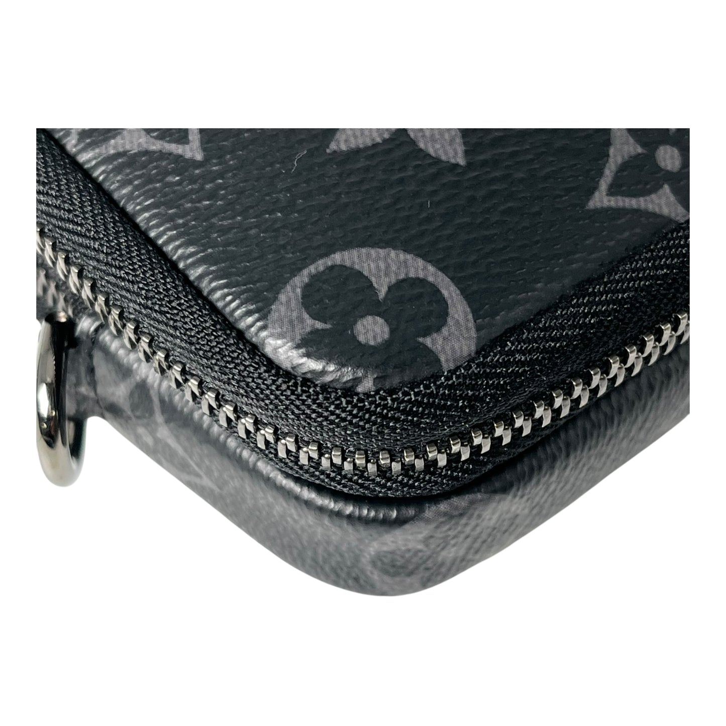 Louis Vuitton Double Phone Pouch Rev erse Monogram Eclipse