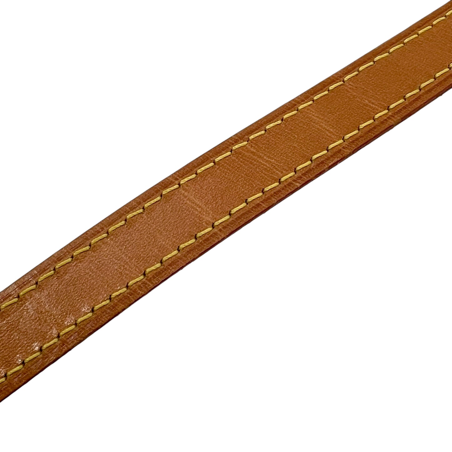 Louis Vuitton Brown Cowhide Leather Strap