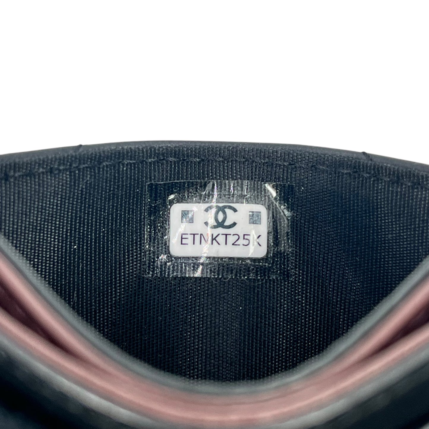 CHANEL 2.55 Chevron Quilted Card Case