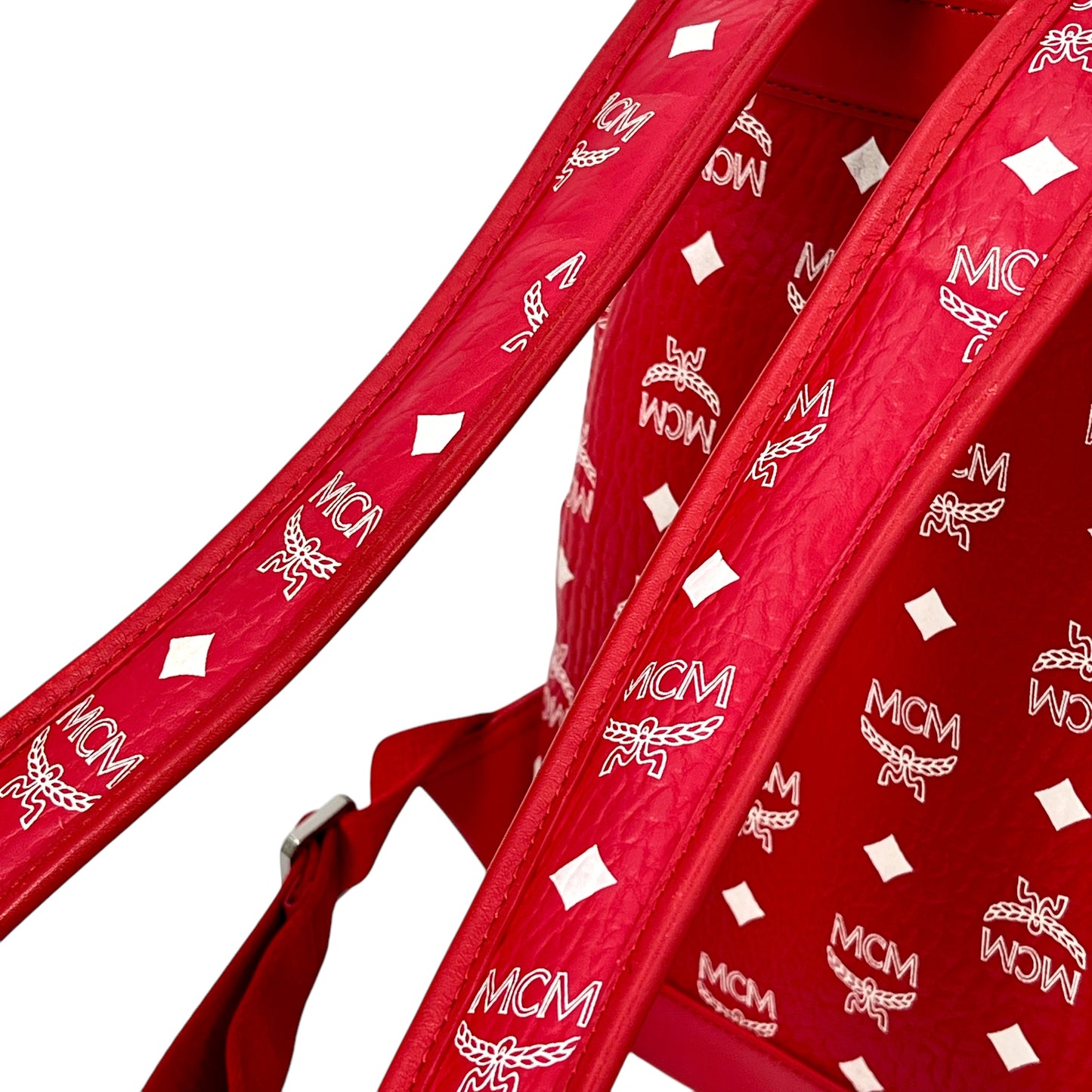 MCM Stark Visetos Backpack small size korean exclusive
