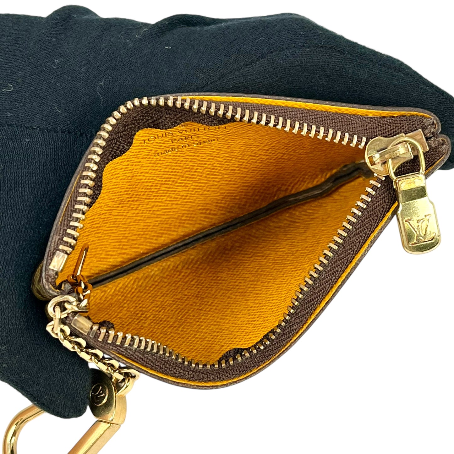 Louis Vuitton Pochette Cles Key ring coin case
