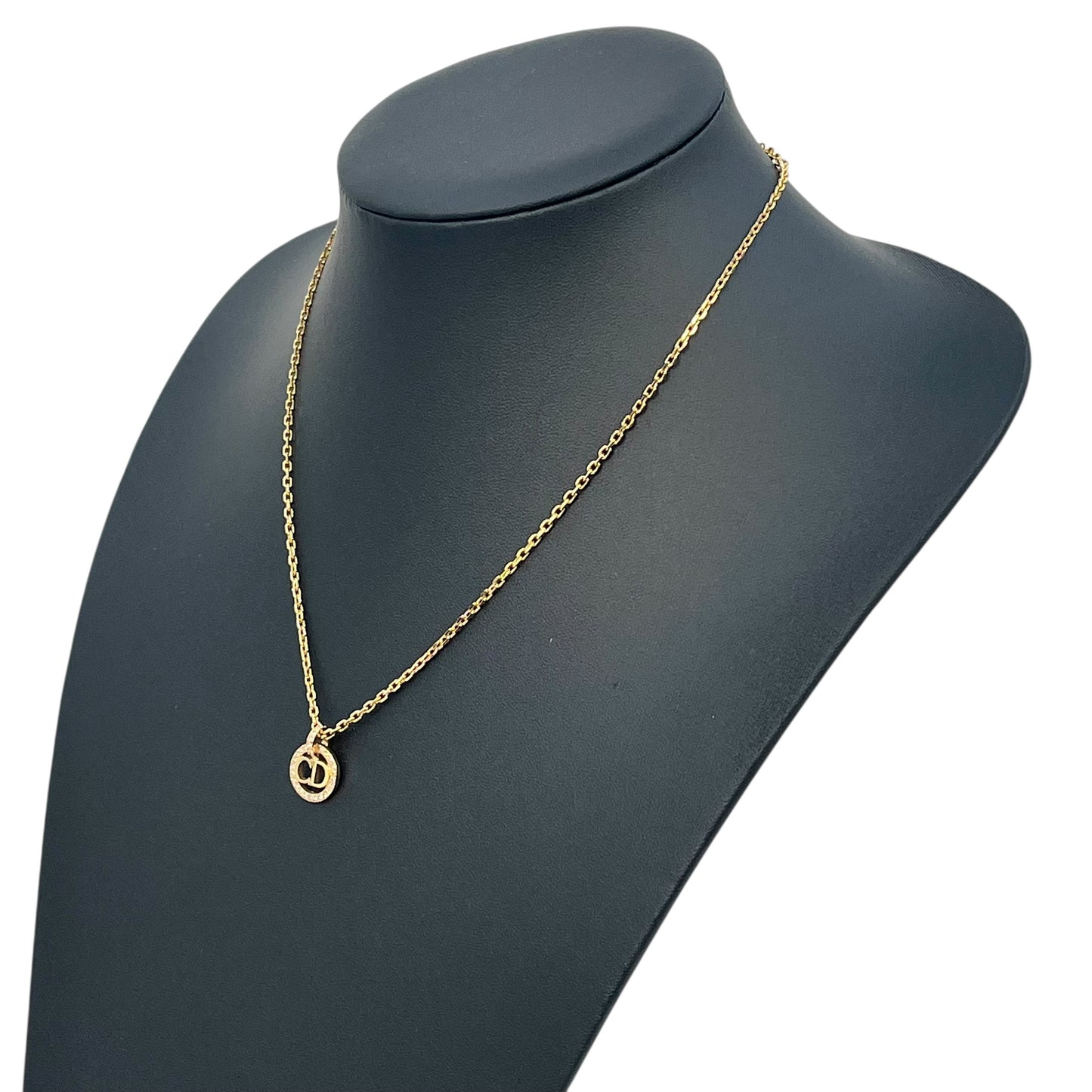 Dior Clair D Lune Necklace Metal Crystal