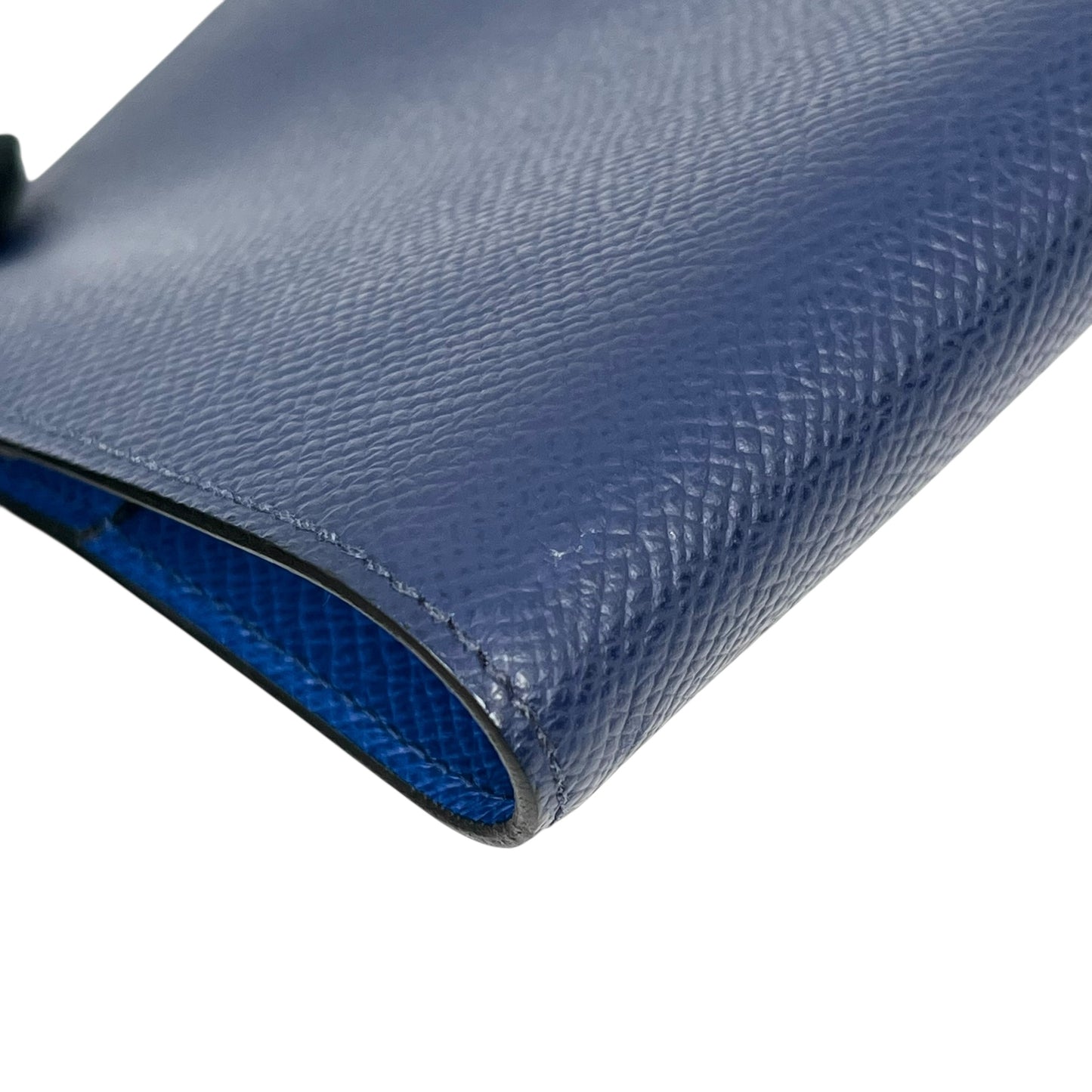 Hermès Globe Trotter Agenda Case Book Case- Blue