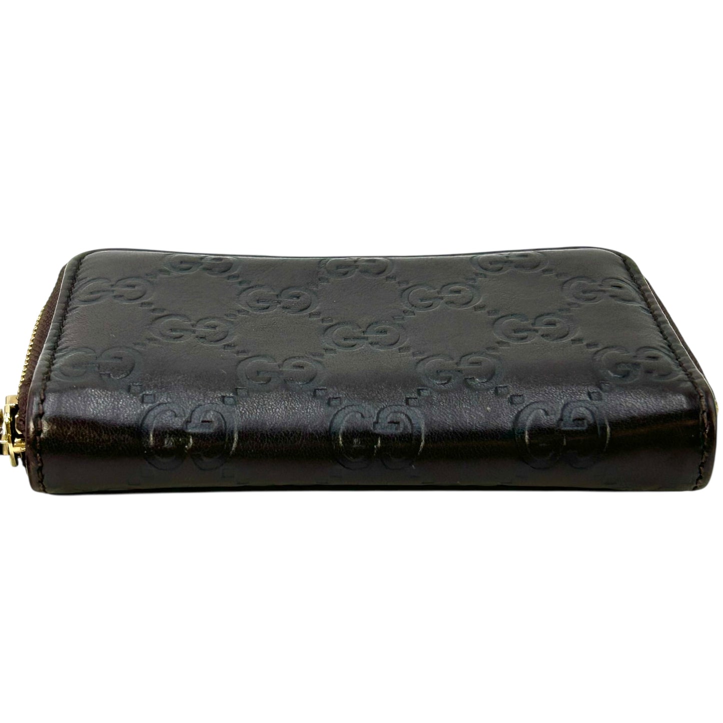 GUCCI Guccissima Coin Purse Wallet - Darkbrown