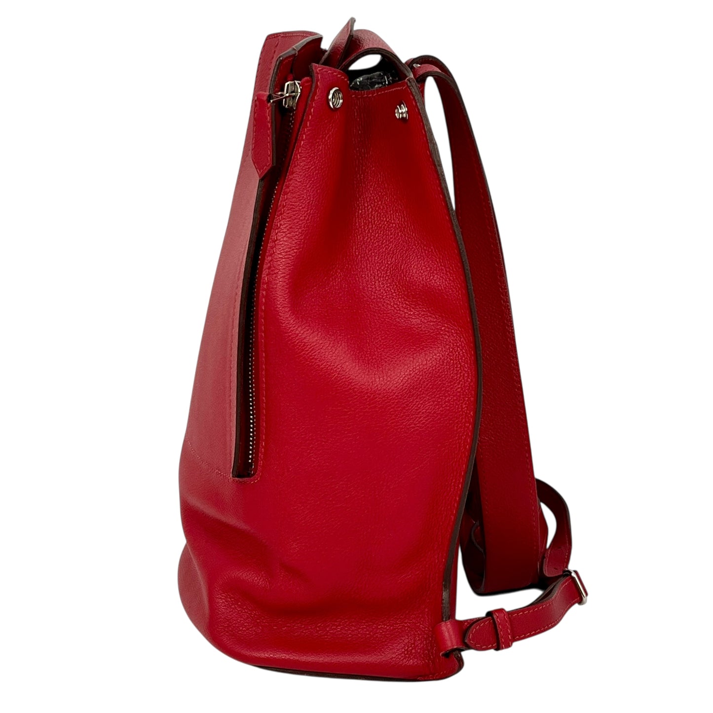 HERMES SacaDos GR24 Rouge Casaque Backpack - Red