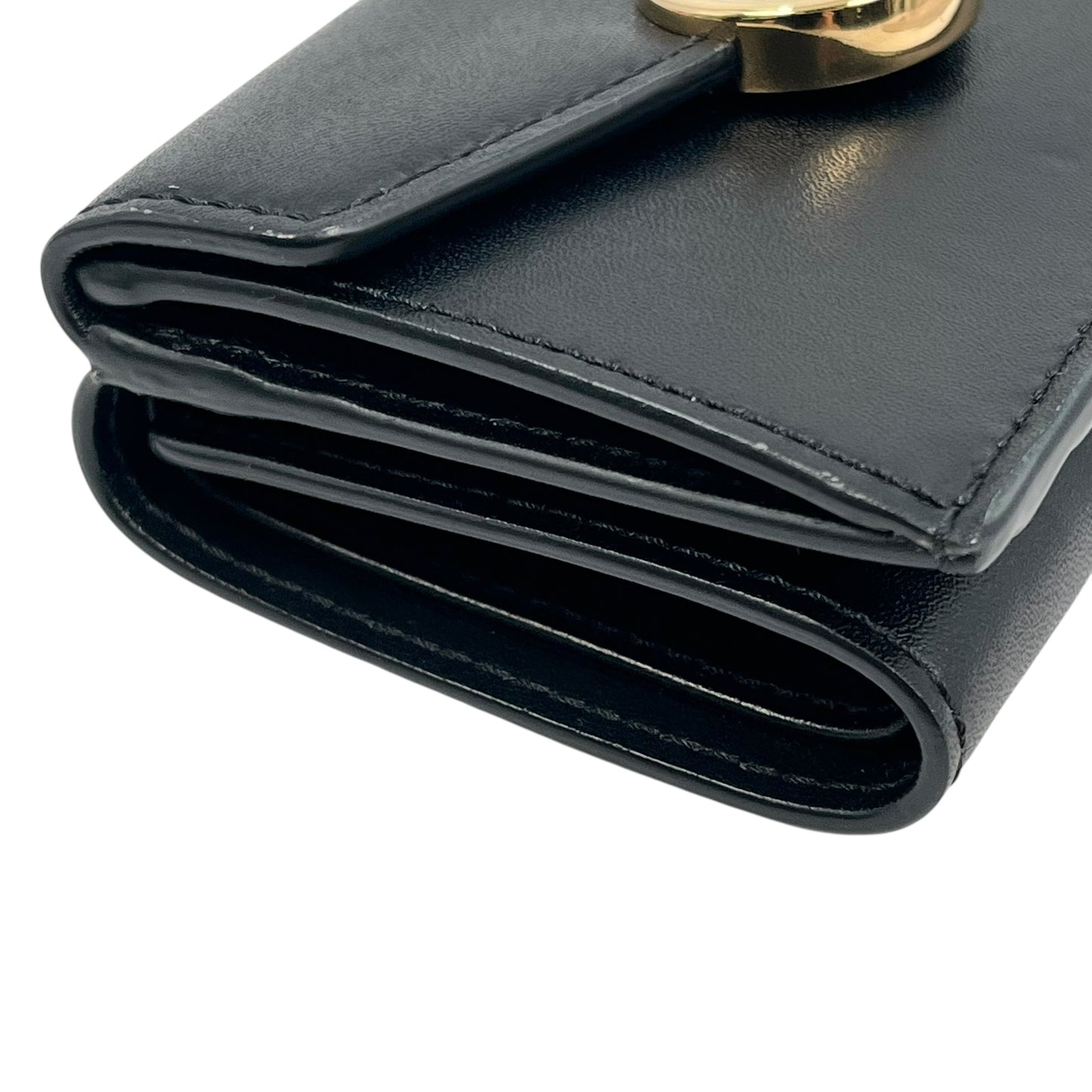 FENDI F Is Fendi Compact Wallet - Black