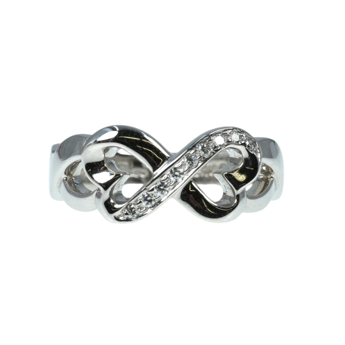 Tiffany Double Loving Heart Diamond Ring Jewelry