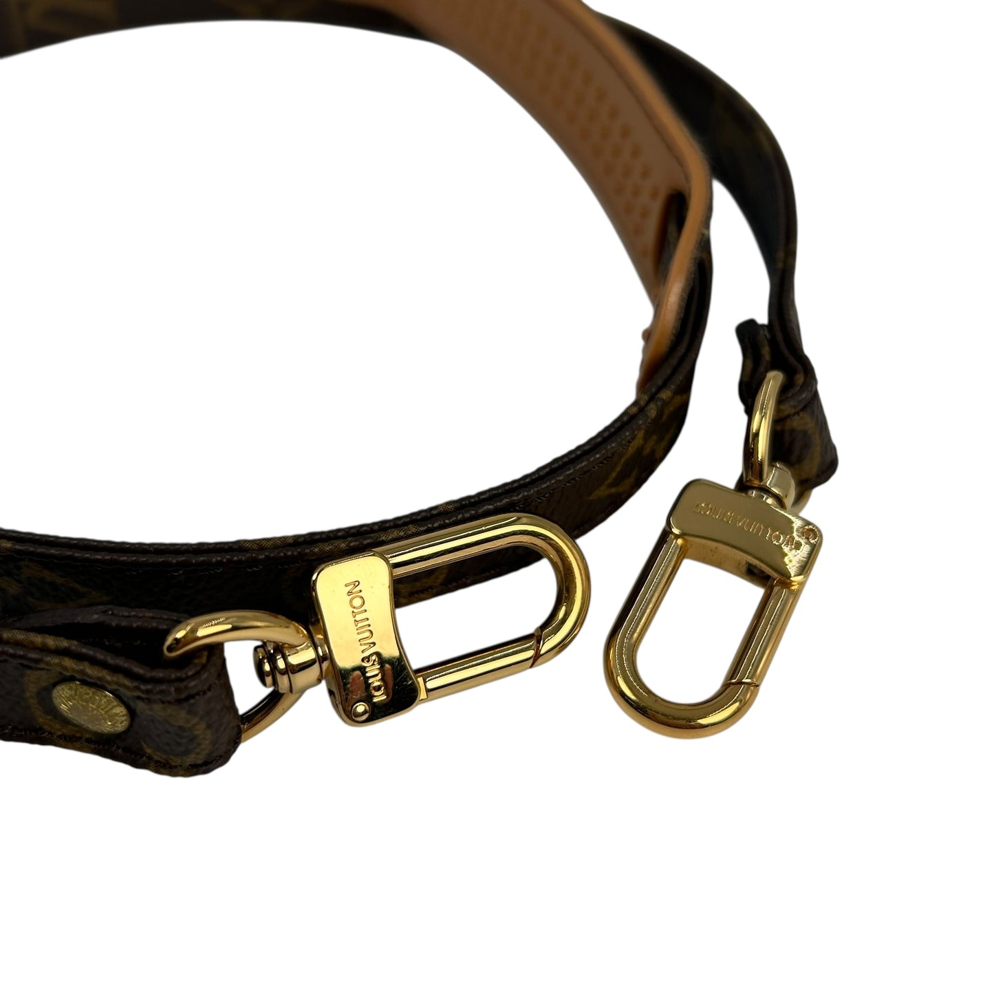 Louis Vuitton Monogram Canvas Leather Strap 101-118 cm