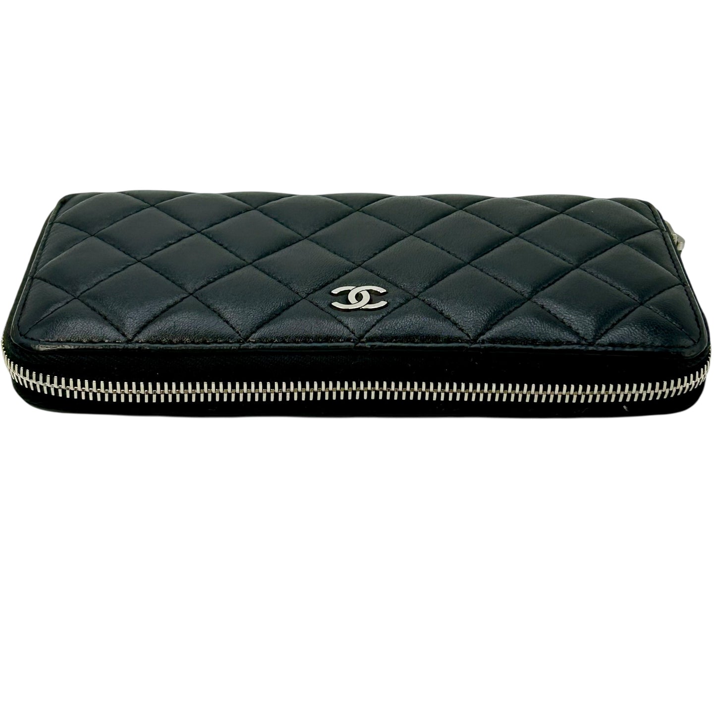 CHANEL Cambon Line Long Wallet - Black