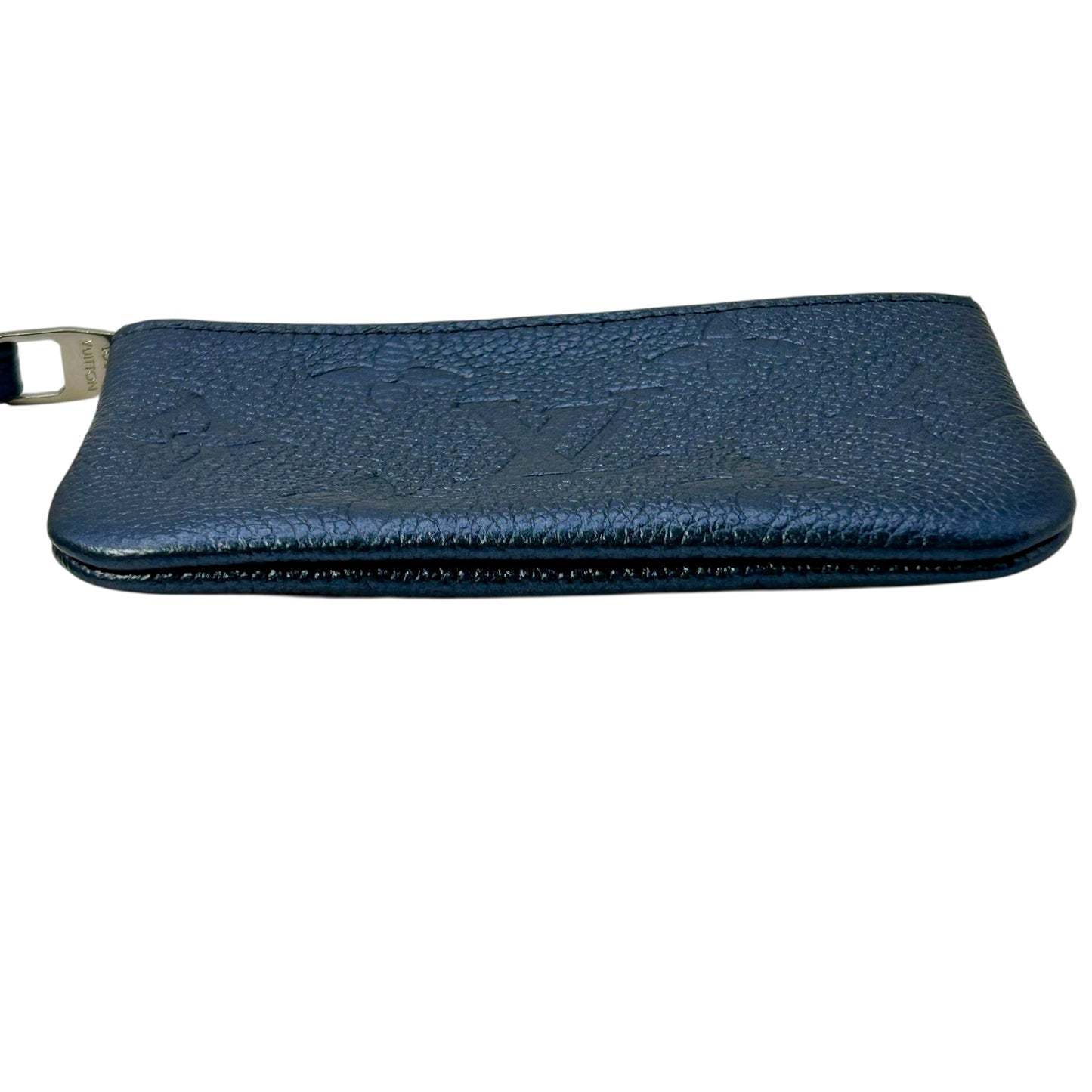 Louis Vuitton Monogram Empreinte Pochette Cles Coin Case - Blue
