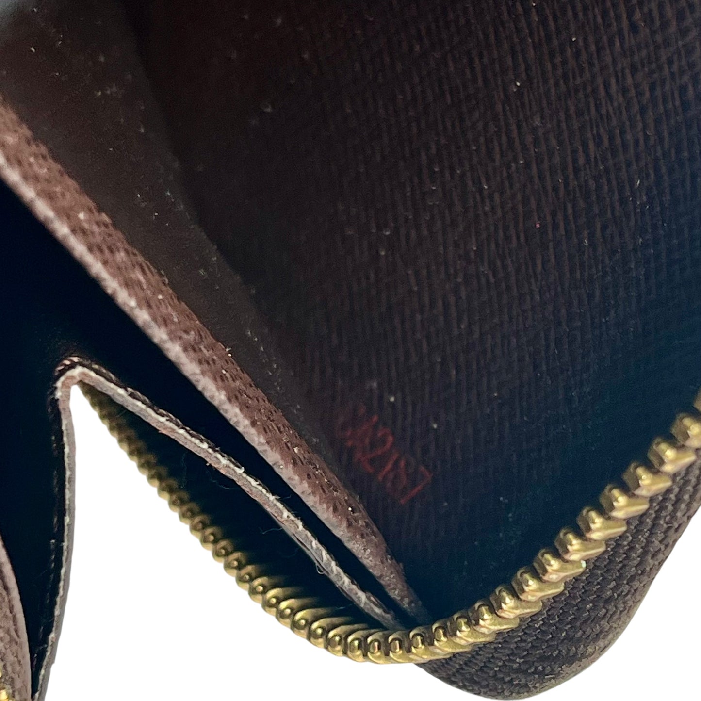 Louis Vuitton Damier Graphite Zippy Long Wallet - Brown - CA2187