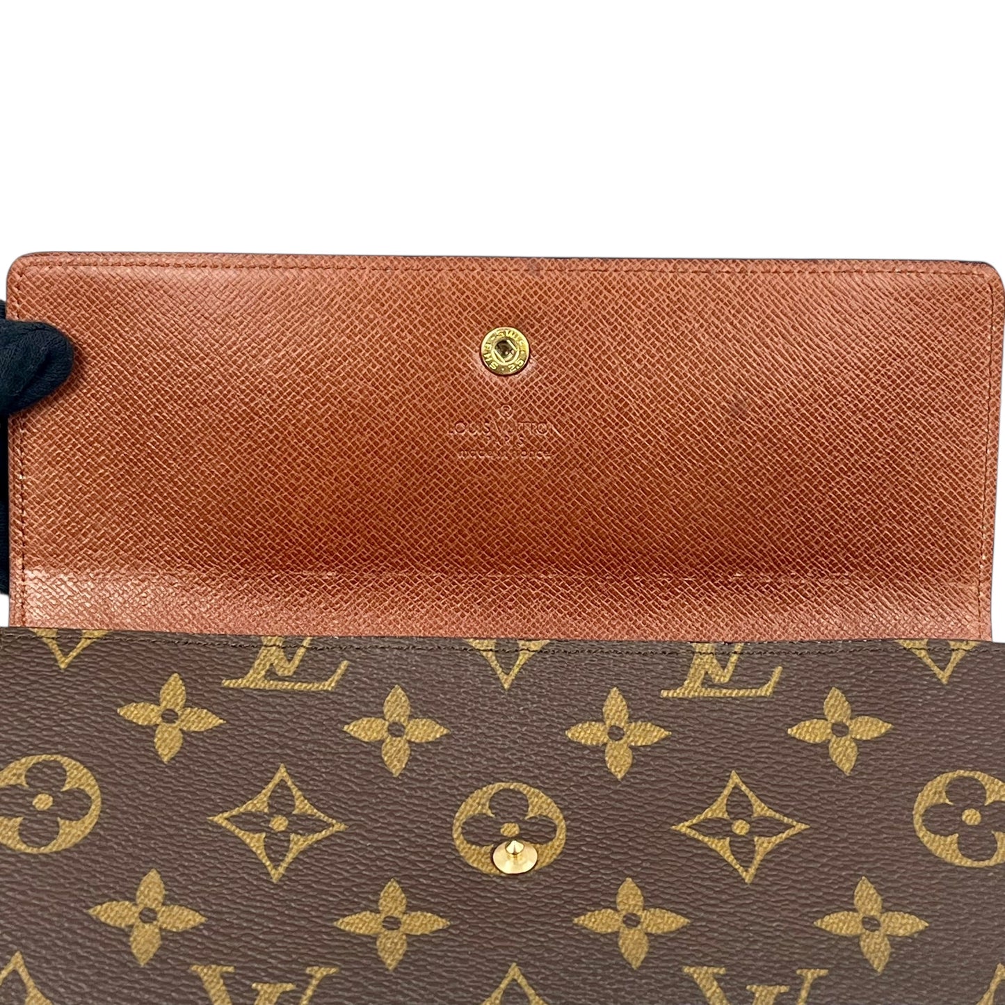 Louis Vuitton Monogram Portemonnaie Credit Bi-fold Long Wallet - Brown 31496