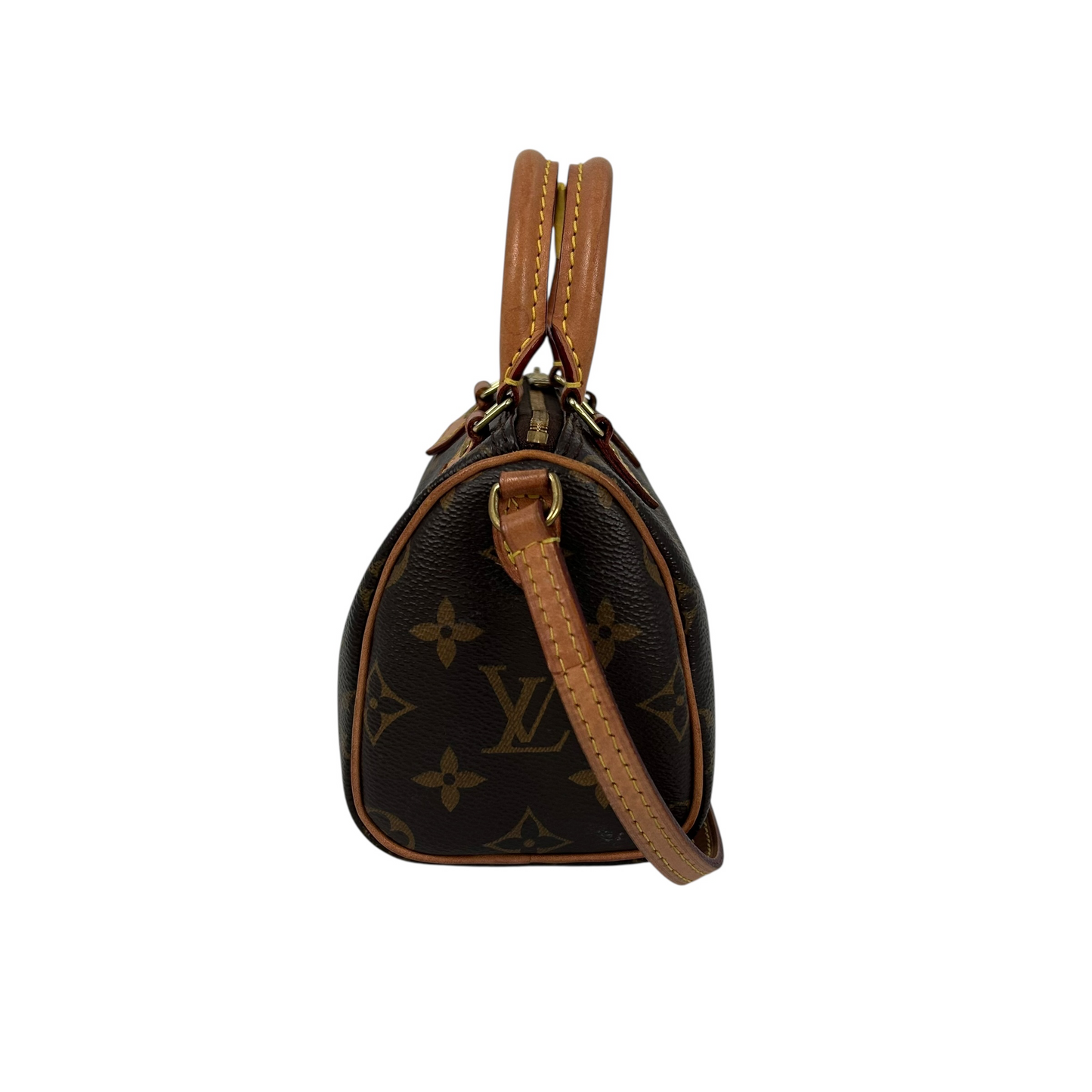 Louis Vuitton Monogram Nano Speedy Mini Bag