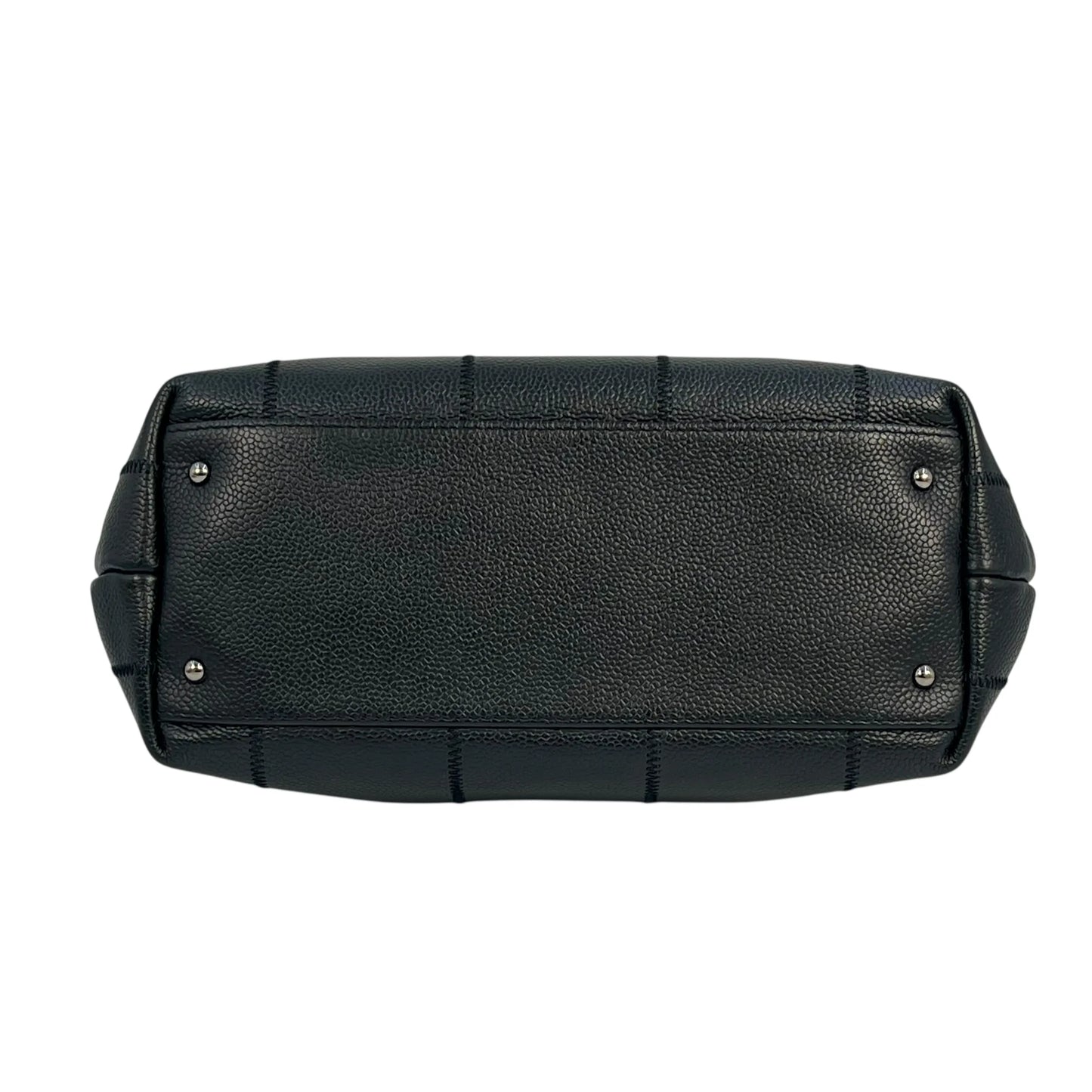 CHANEL Chocolate Bar Tote Bag - Black