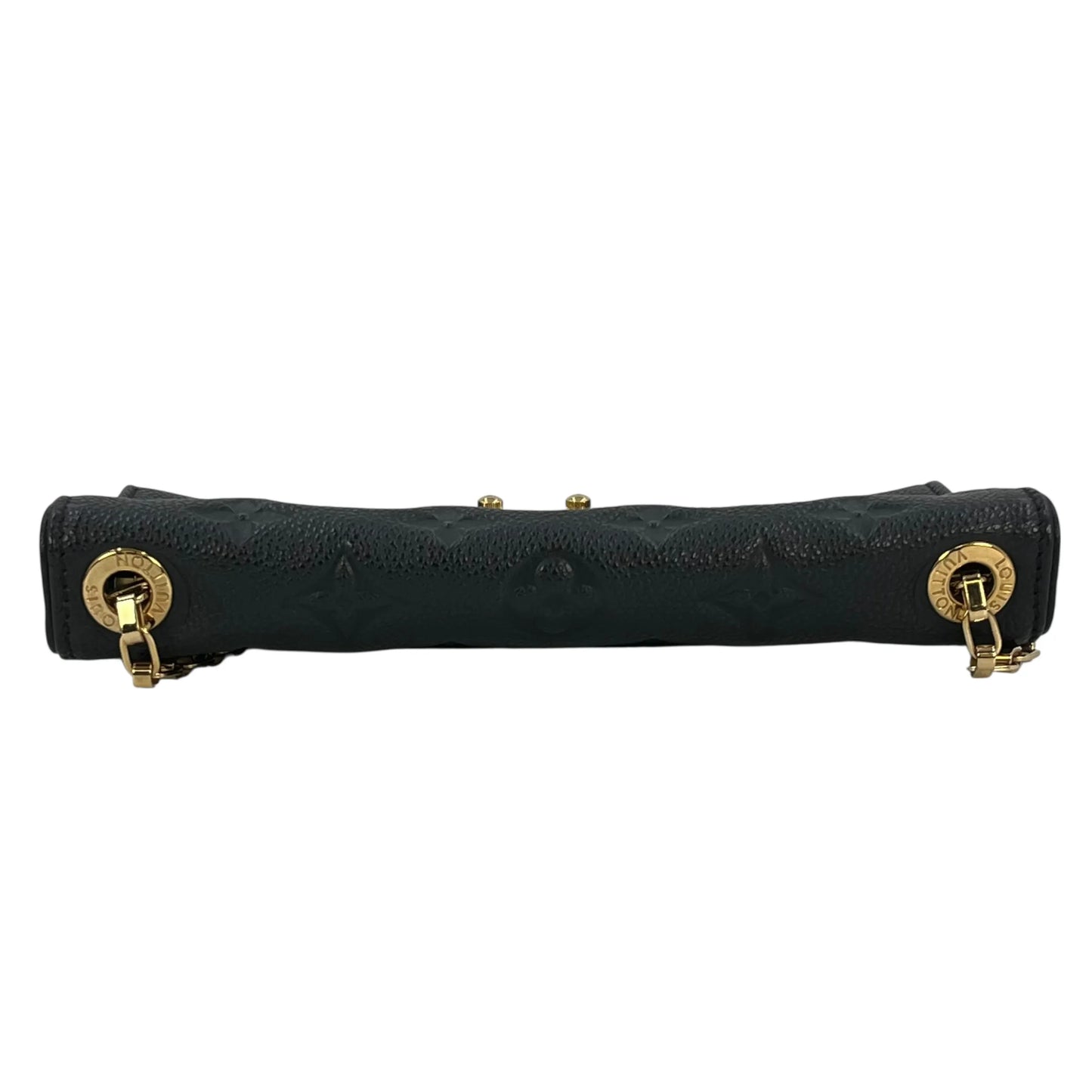 Louis Vuitton Empreinte Pochette Saint Germain Chain Shoulder Wallet - Black