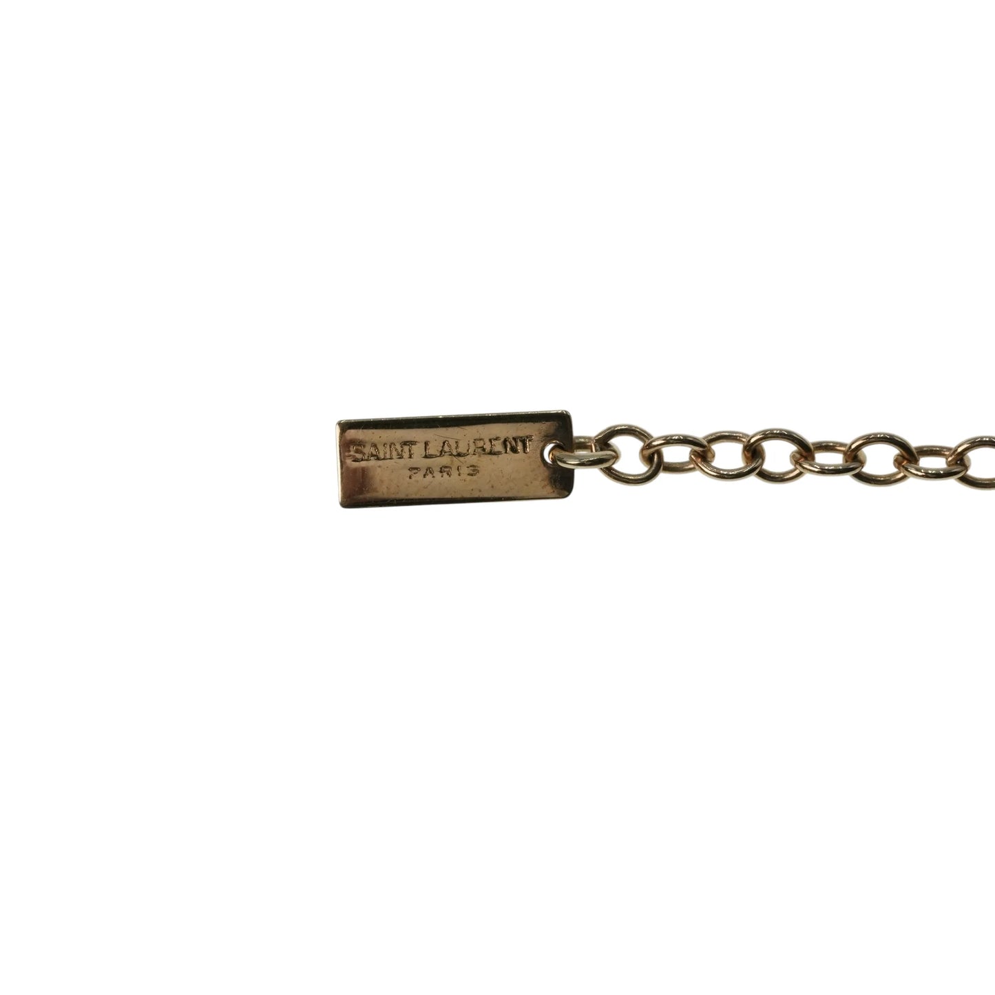 Saint Laurent YSL Logo Bracelet - Gold Plated